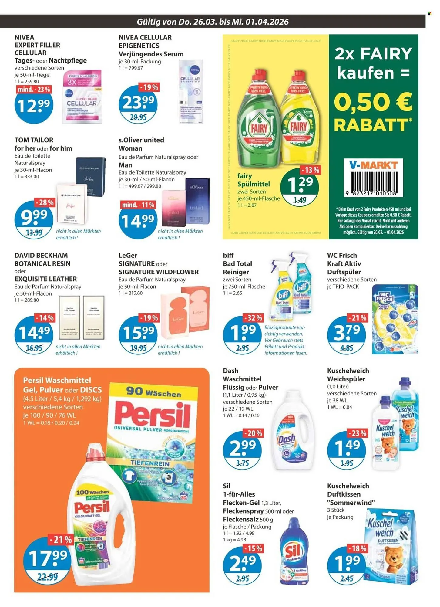 V Markt Prospekt von 26. März bis 1. April 2026 - Prospekt seite 15