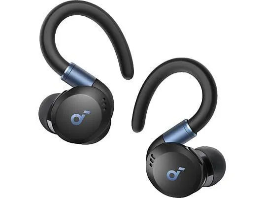 SOUNDCORE BY ANKER Sport X20, In-ear Kopfhörer Bluetooth Tiefschwarz