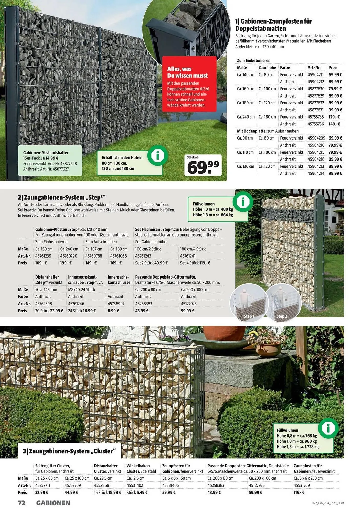 Hagebau Prospekt von 19. September bis 31. Dezember 2025 - Prospekt seite 72