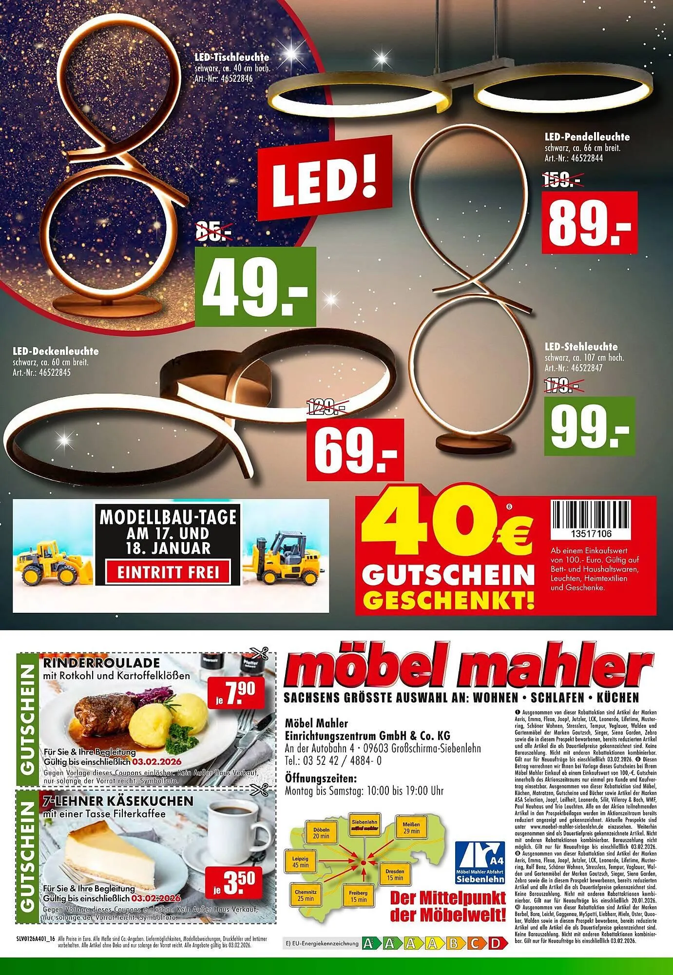 Möbel Mahler Katalog von 14. Januar bis 20. Januar 2026 - Prospekt seite 16