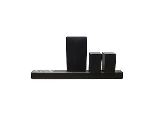 LG DS60TR 5.1, Soundbar mit Subwoofer, Schwarz