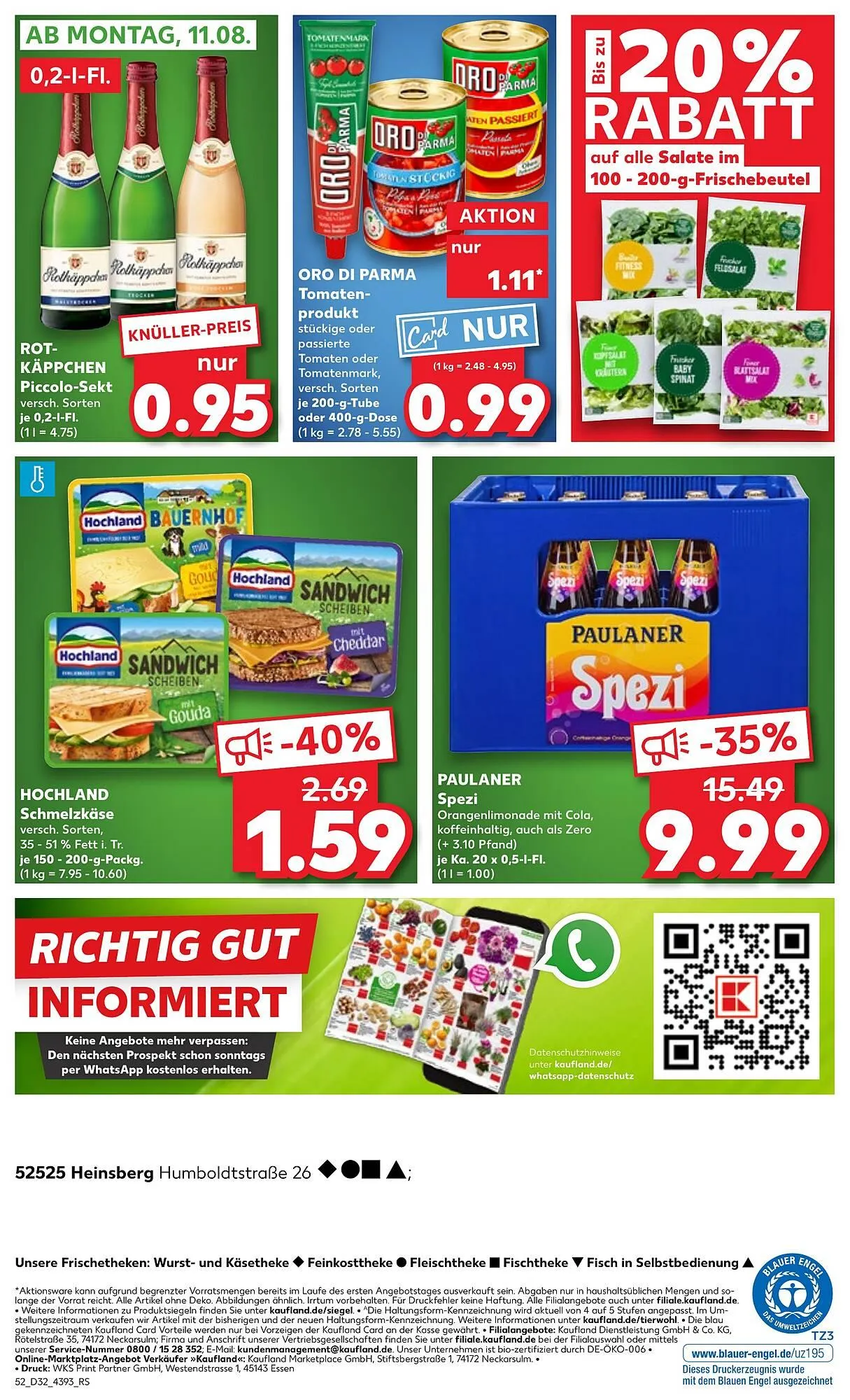 Kaufland Prospekt von 7. August bis 13. August 2025 - Prospekt seite 52