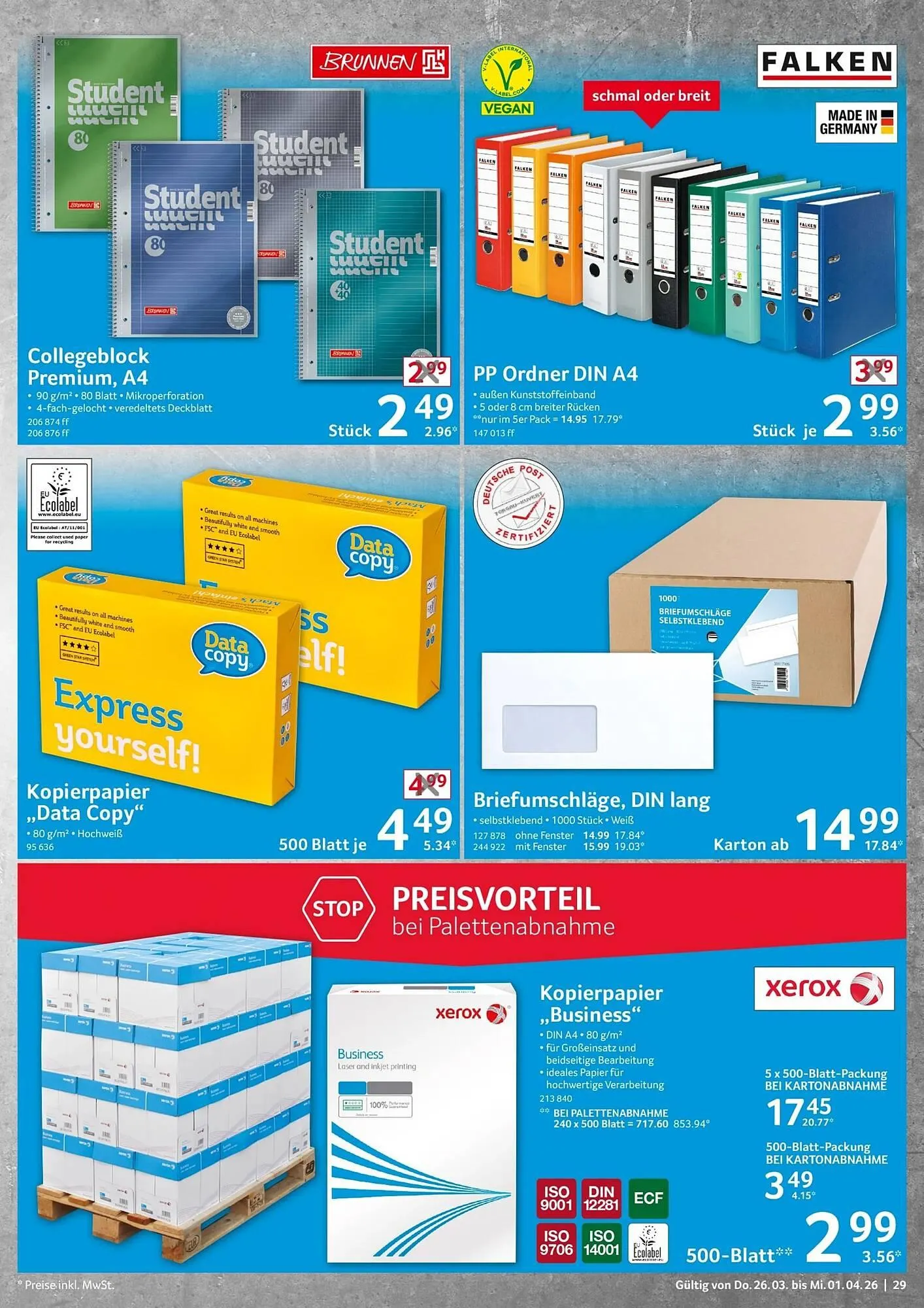 Selgros Prospekt von 26. März bis 2. April 2026 - Prospekt seite 29