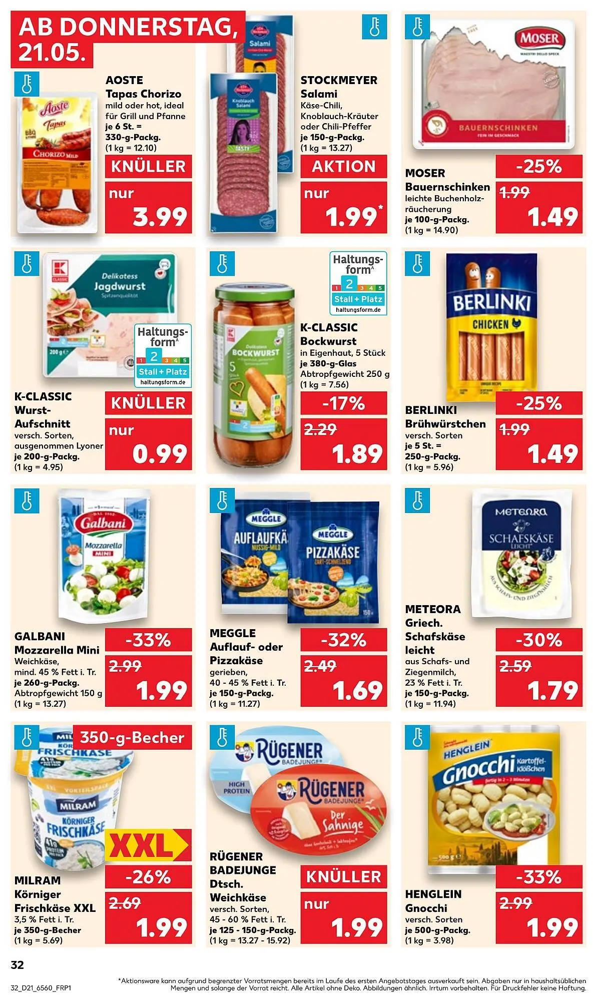 Kaufland Prospekt von 21. Mai bis 27. Mai 2026 - Prospekt seite 32