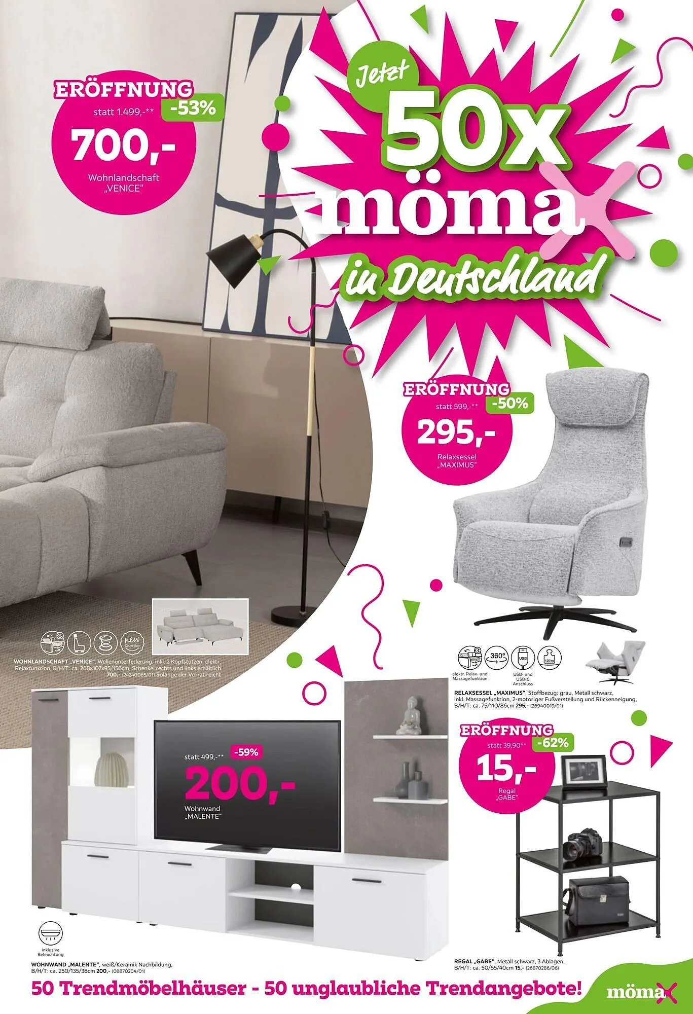 Mömax Prospekt von 21. April bis 30. April 2025 - Prospekt seite 7