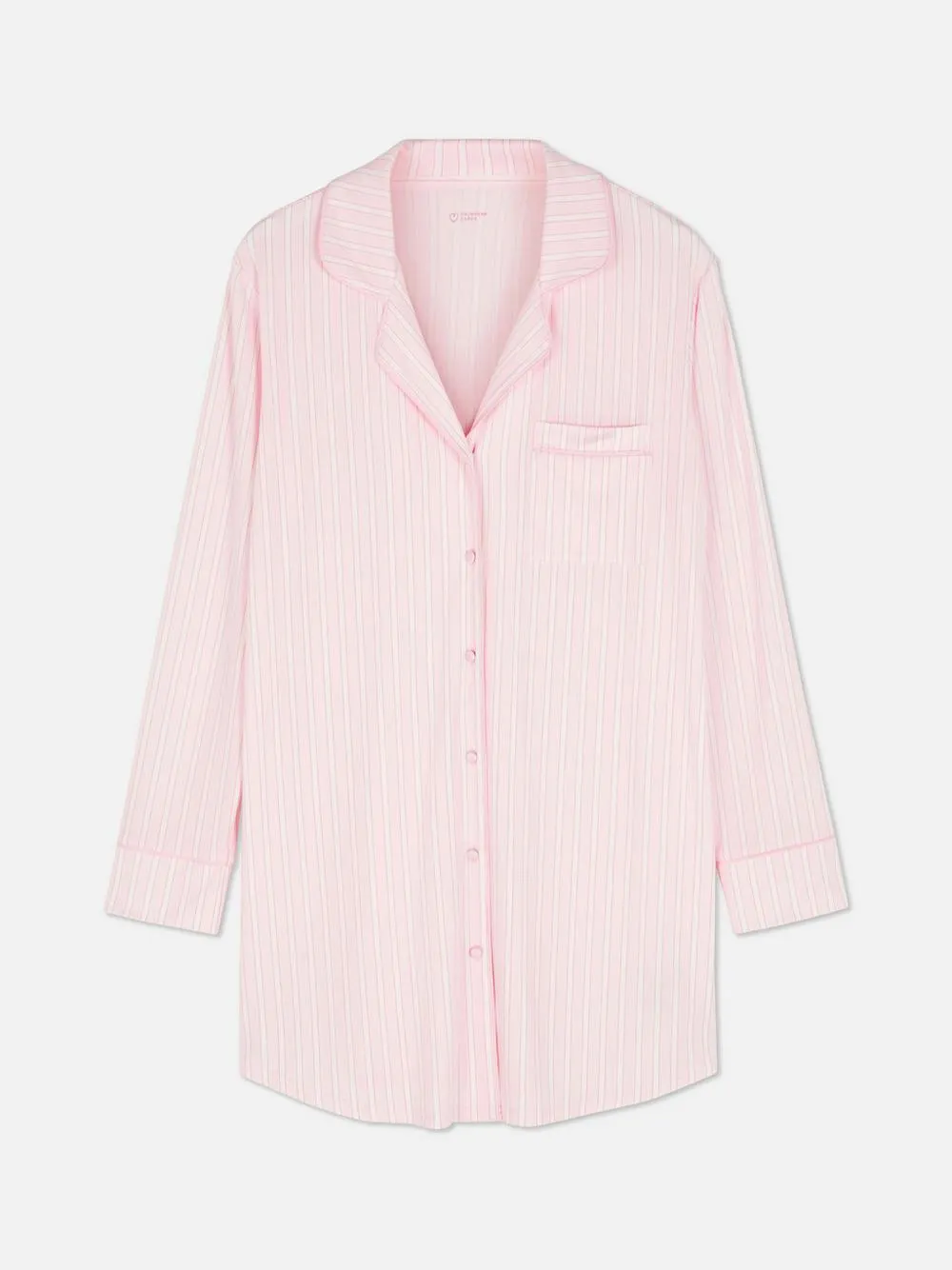 Nachthemd mit Knopfleiste