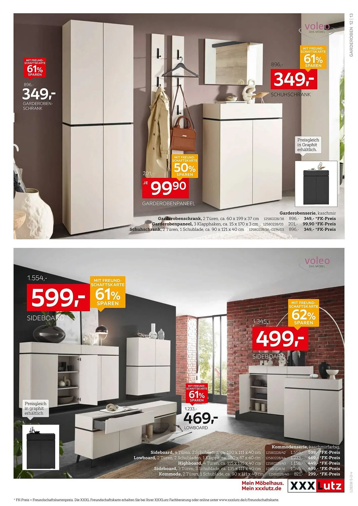 XXXLutz Prospekt von 28. Juli bis 10. August 2025 - Prospekt seite 13