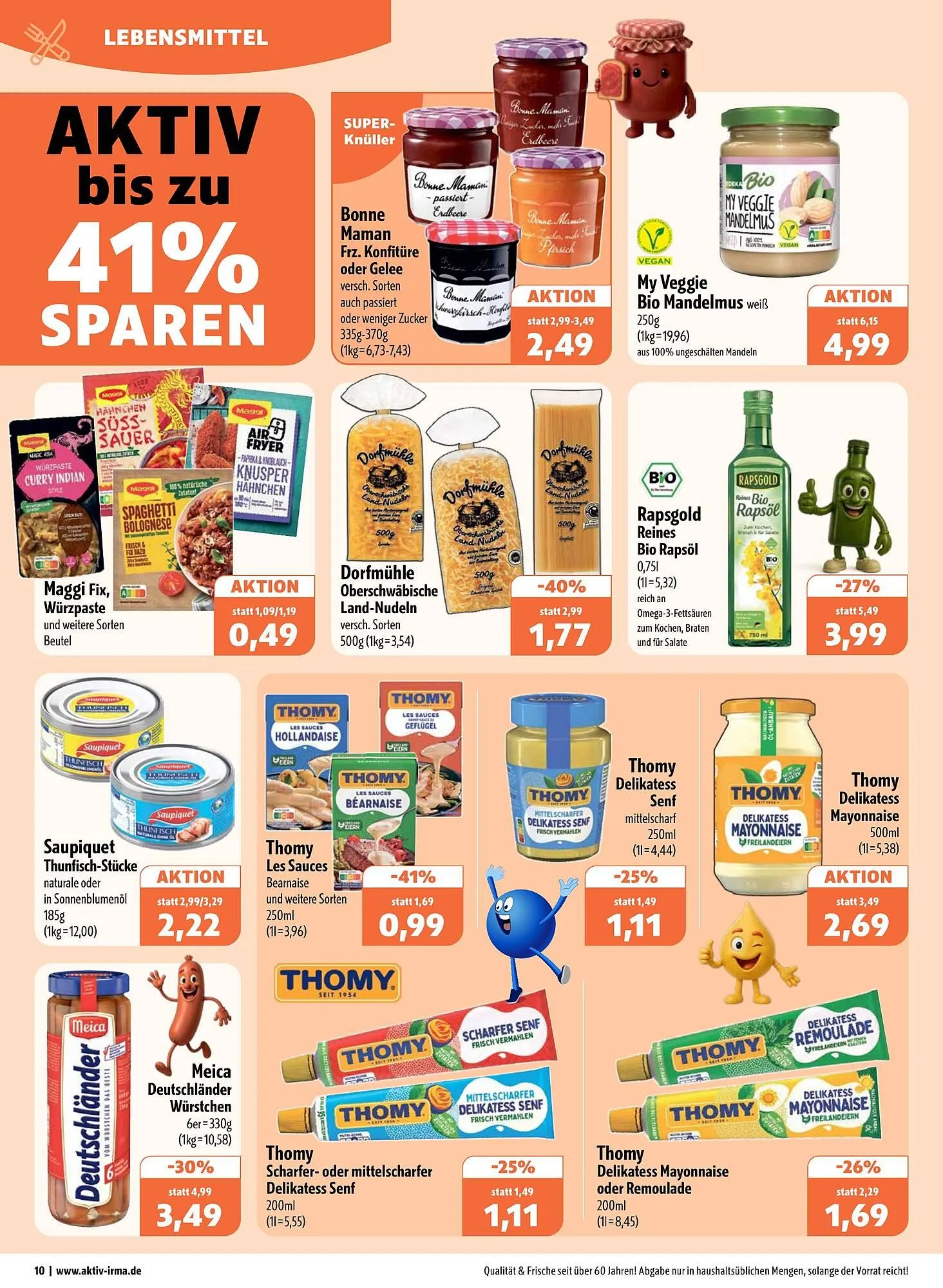 Aktiv Irma Prospekt von 1. September bis 6. September 2025 - Prospekt seite 10