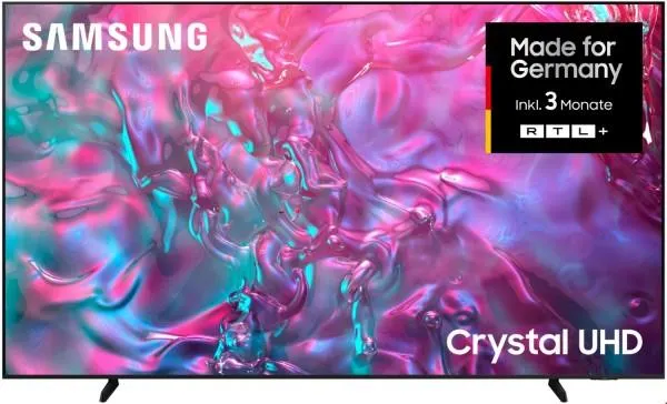 Samsung GU98DU9079U 247 cm (98") Crystal UHD AI TV mit AI Supersize Picture Enhancer graphitschwarz