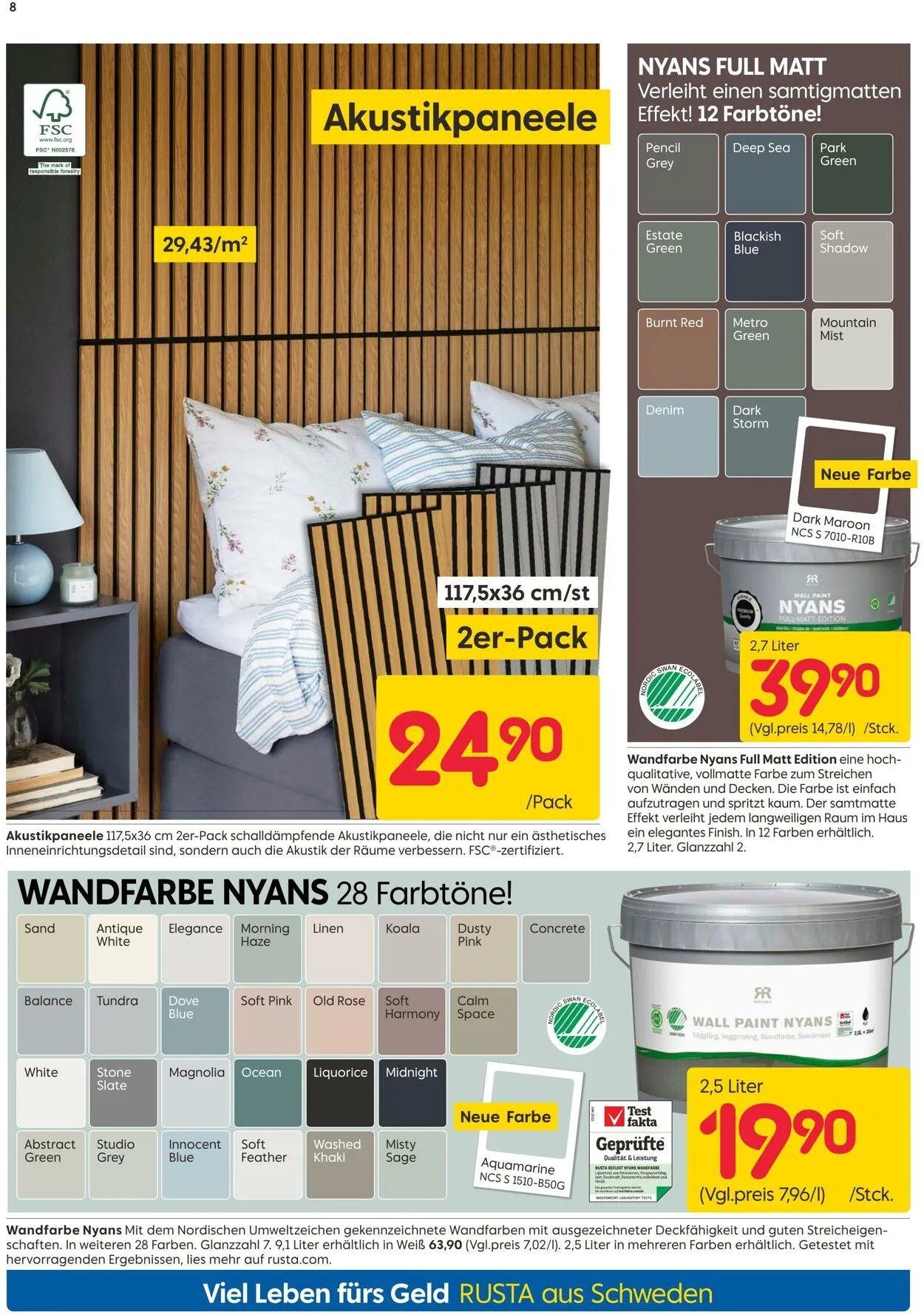 Rusta von 5. August bis 19. August 2025 - Prospekt seite 8