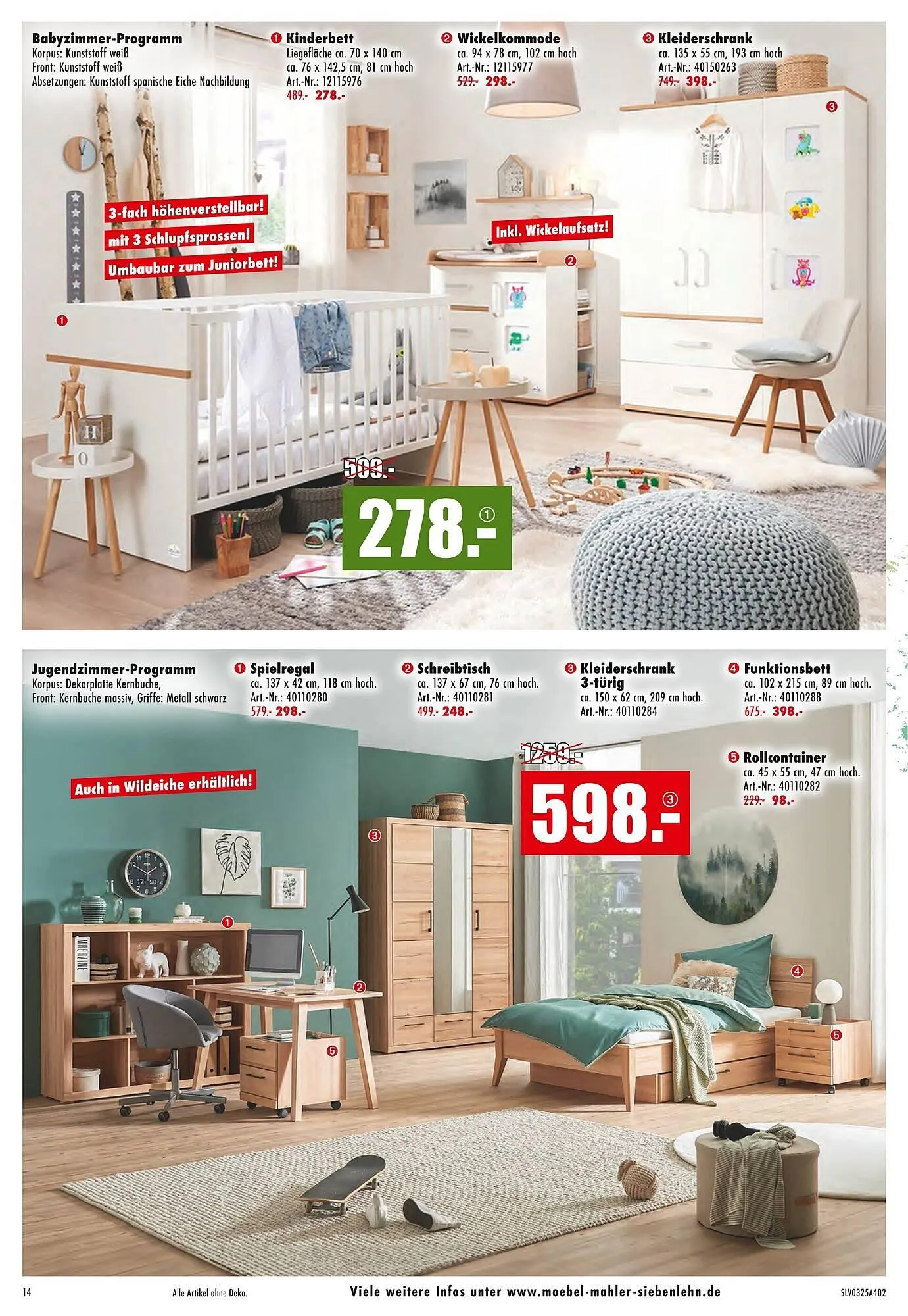 Möbel Mahler Prospekt von 26. Februar bis 25. März 2025 - Prospekt seite 14