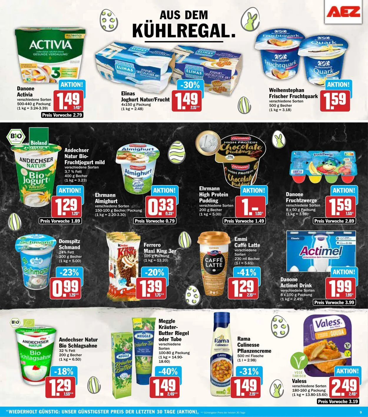 AEZ Aktueller Prospekt von 7. April bis 12. April 2025 - Prospekt seite 9