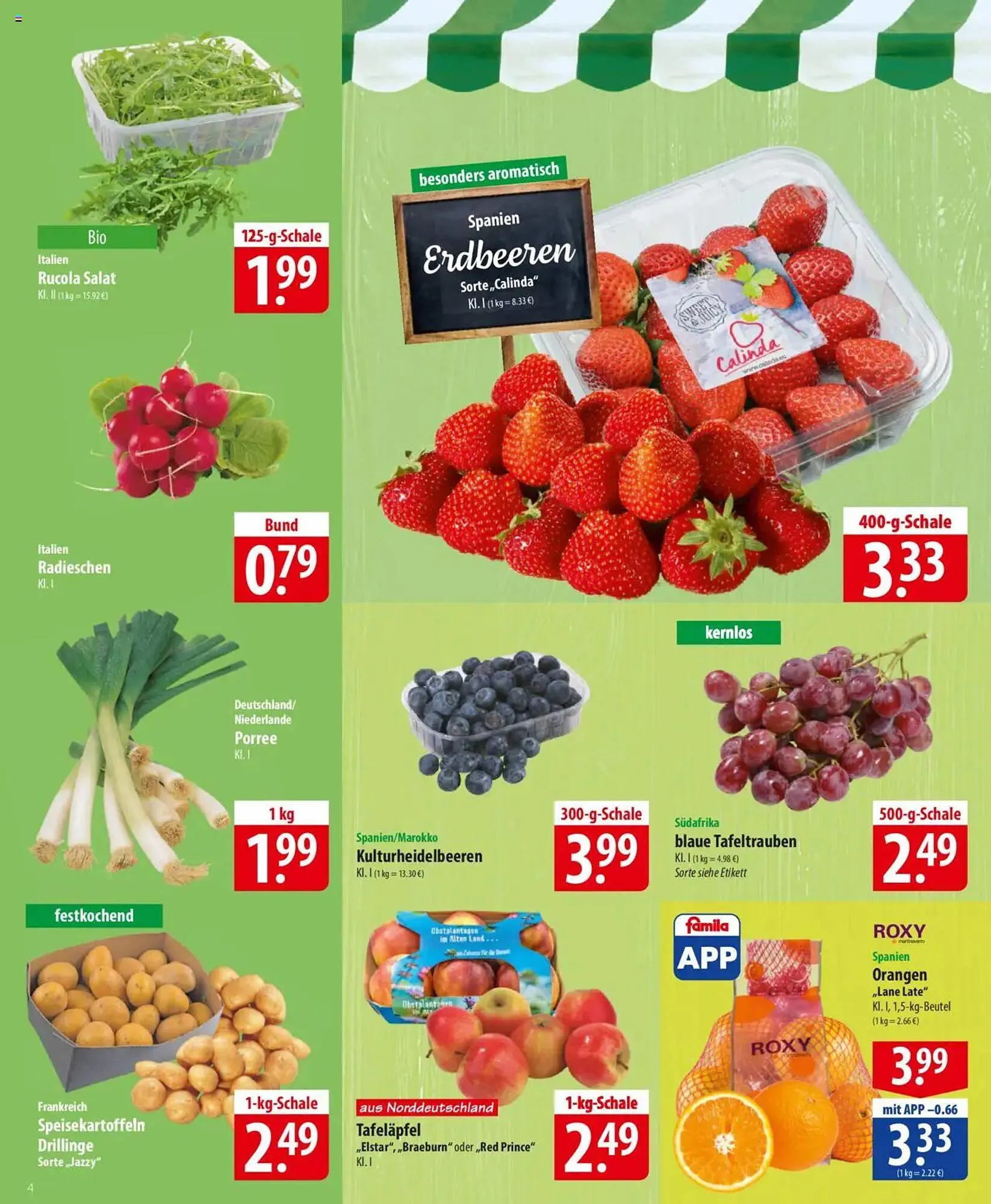 Famila Nord Ost Prospekt von 24. März bis 29. März 2025 - Prospekt seite 4