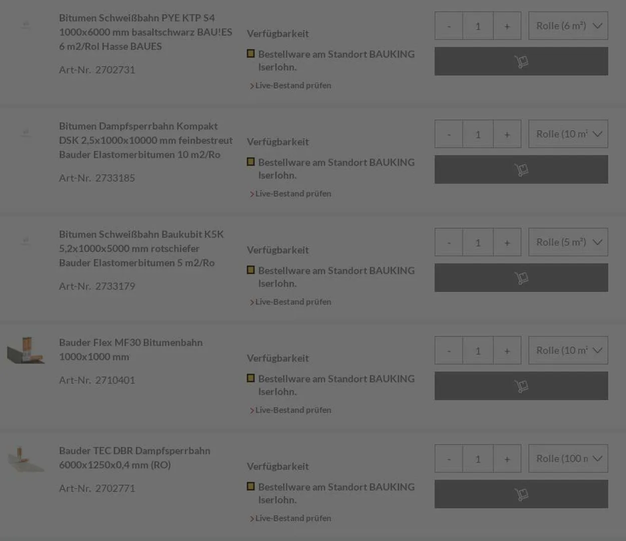 Bauking von 21. Juli bis 30. Juli 2025 - Prospekt seite 5