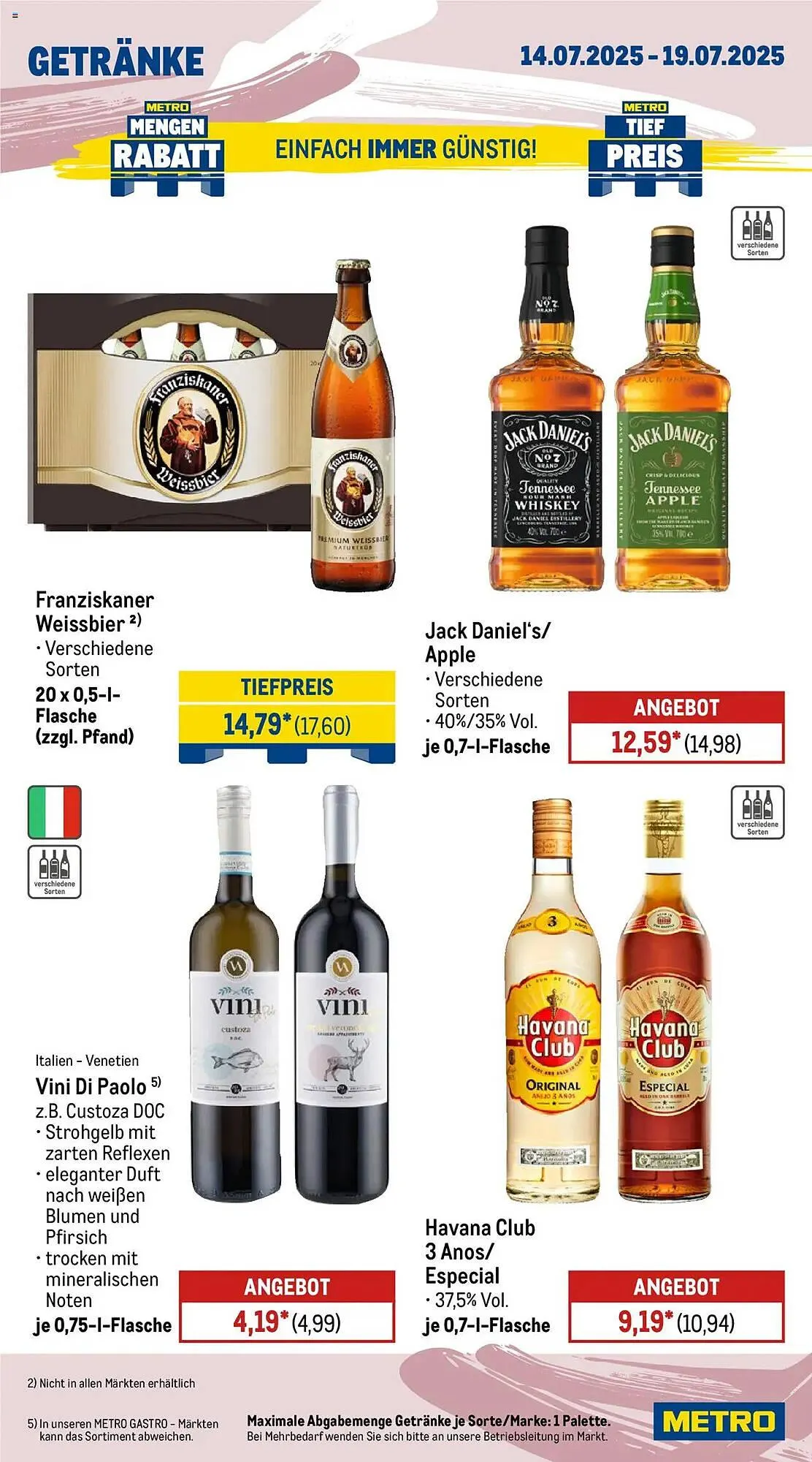 METRO Prospekt von 14. Juli bis 19. Juli 2025 - Prospekt seite 15