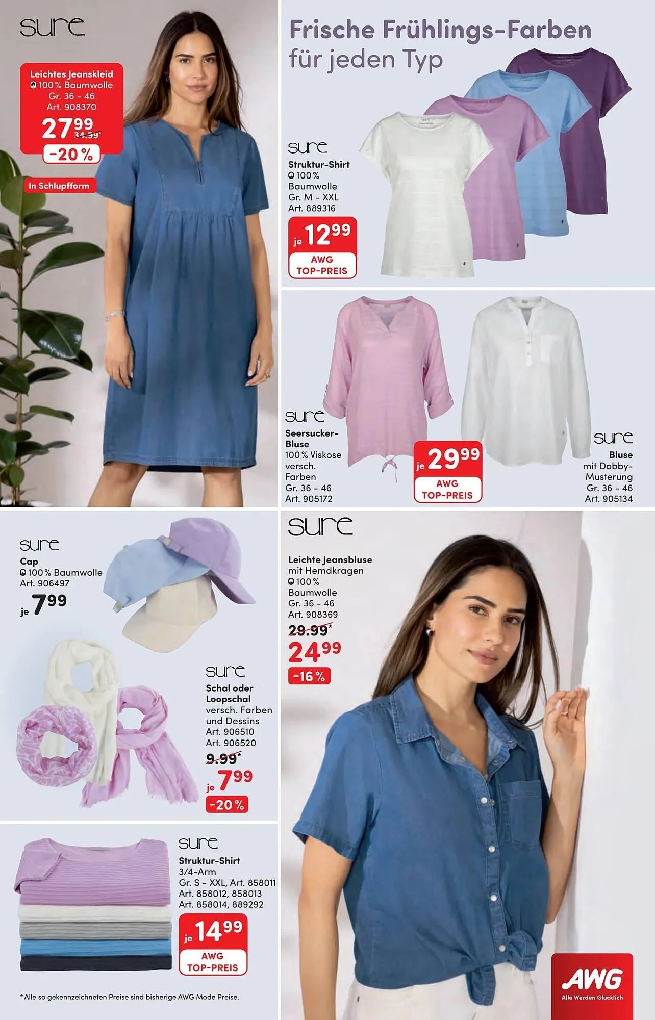 AWG Mode Prospekt von 22. März bis 6. April 2025 - Prospekt seite 7