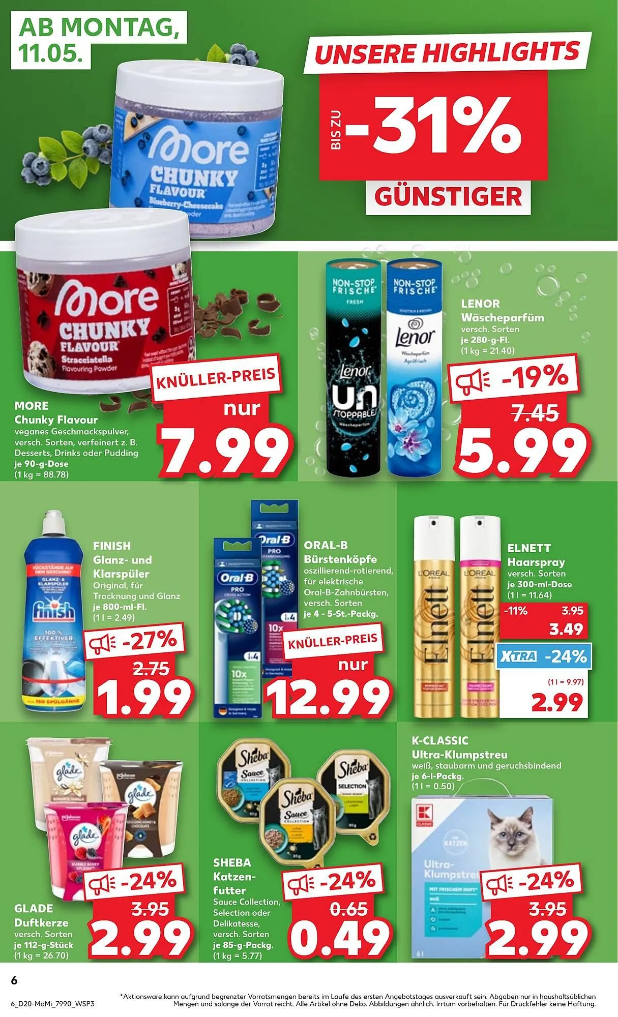 Kaufland Prospekt von 11. Mai bis 13. Mai 2026 - Prospekt seite 6
