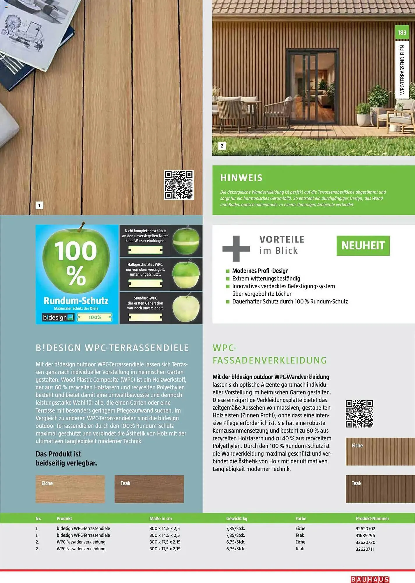 Bauhaus Prospekt von 2. März bis 30. Juni 2026 - Prospekt seite 183