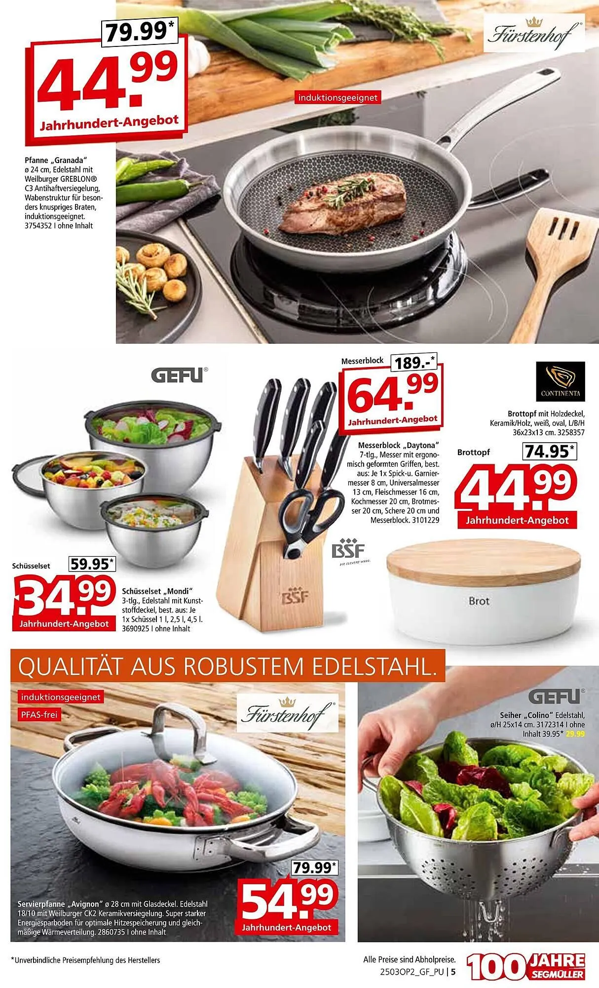 Segmüller Prospekt von 3. März bis 30. Mai 2025 - Prospekt seite 5