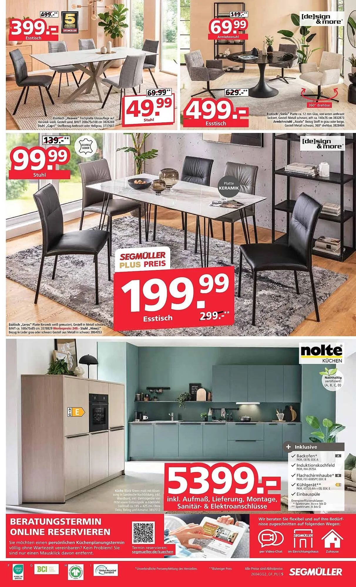 Segmüller Prospekt von 11. April bis 25. April 2026 - Prospekt seite 5