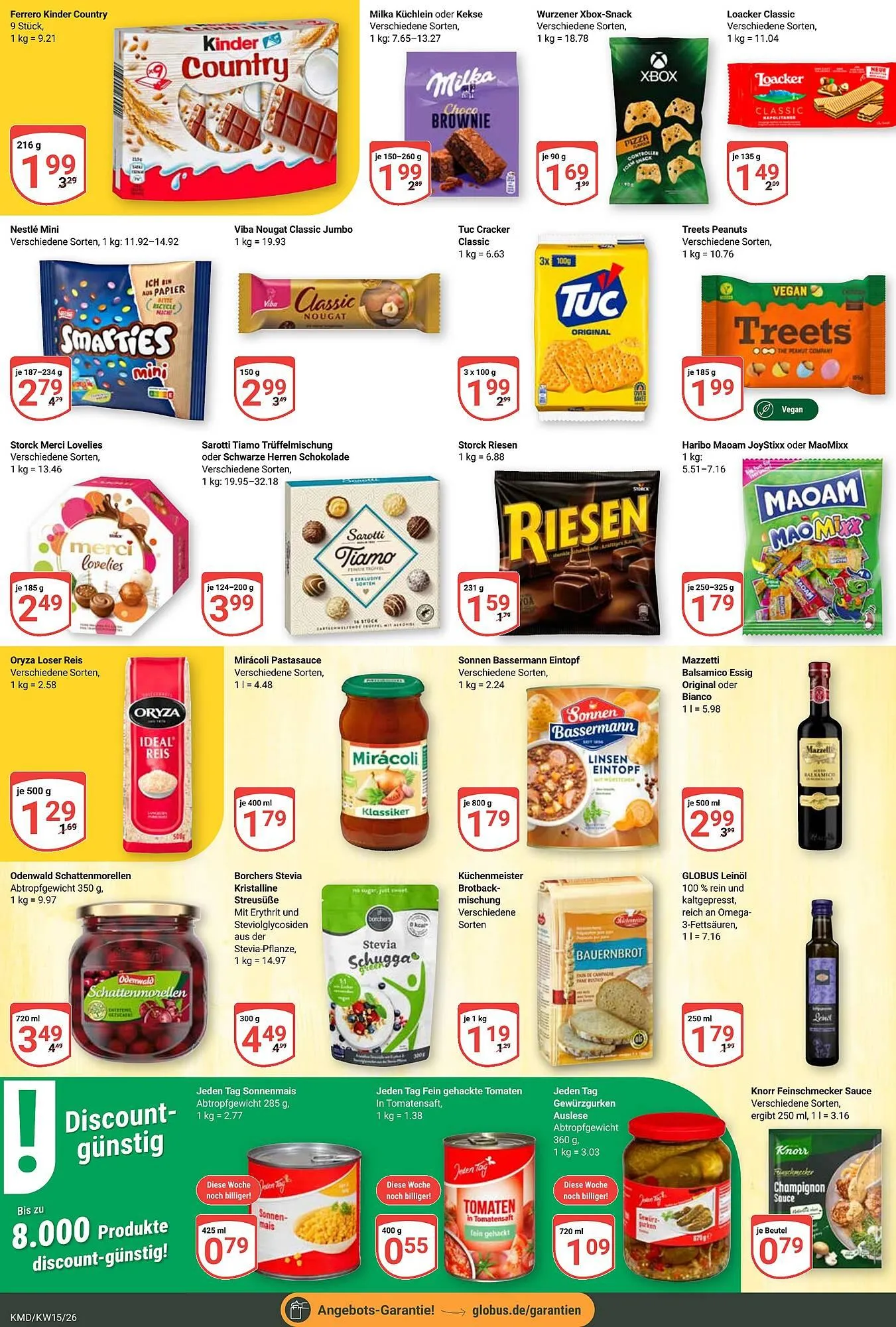 Globus Prospekt von 6. April bis 11. April 2026 - Prospekt seite 15