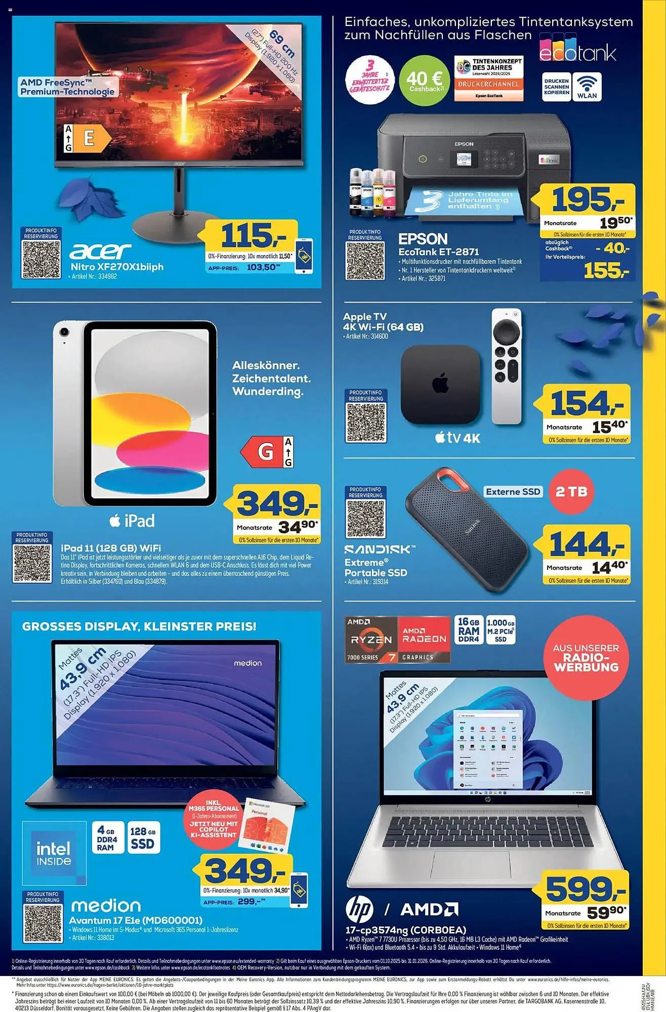 Euronics Berlet Prospekt von 30. Oktober bis 7. November 2025 - Prospekt seite 5