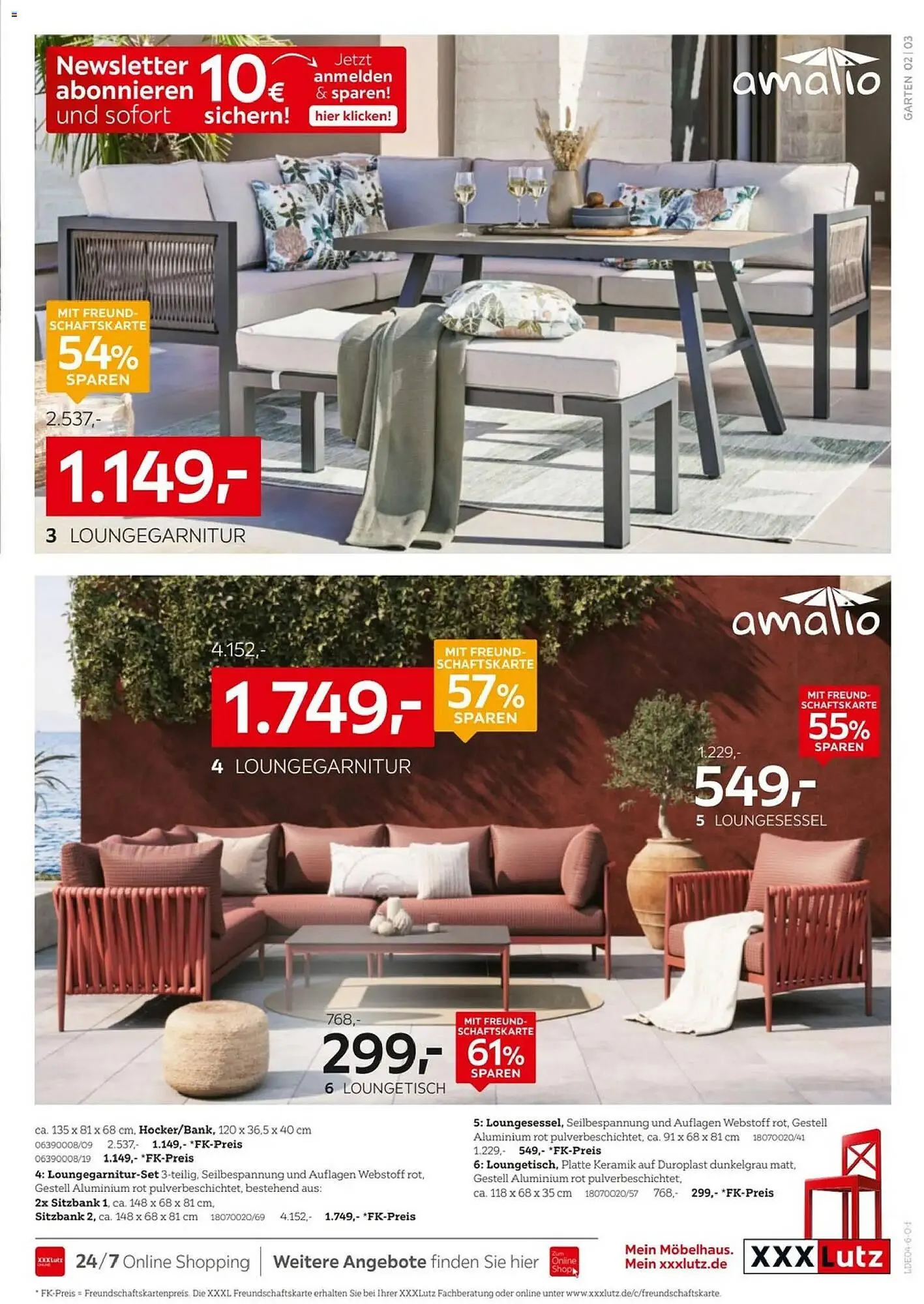 XXXLutz Prospekt von 29. März bis 12. April 2026 - Prospekt seite 3