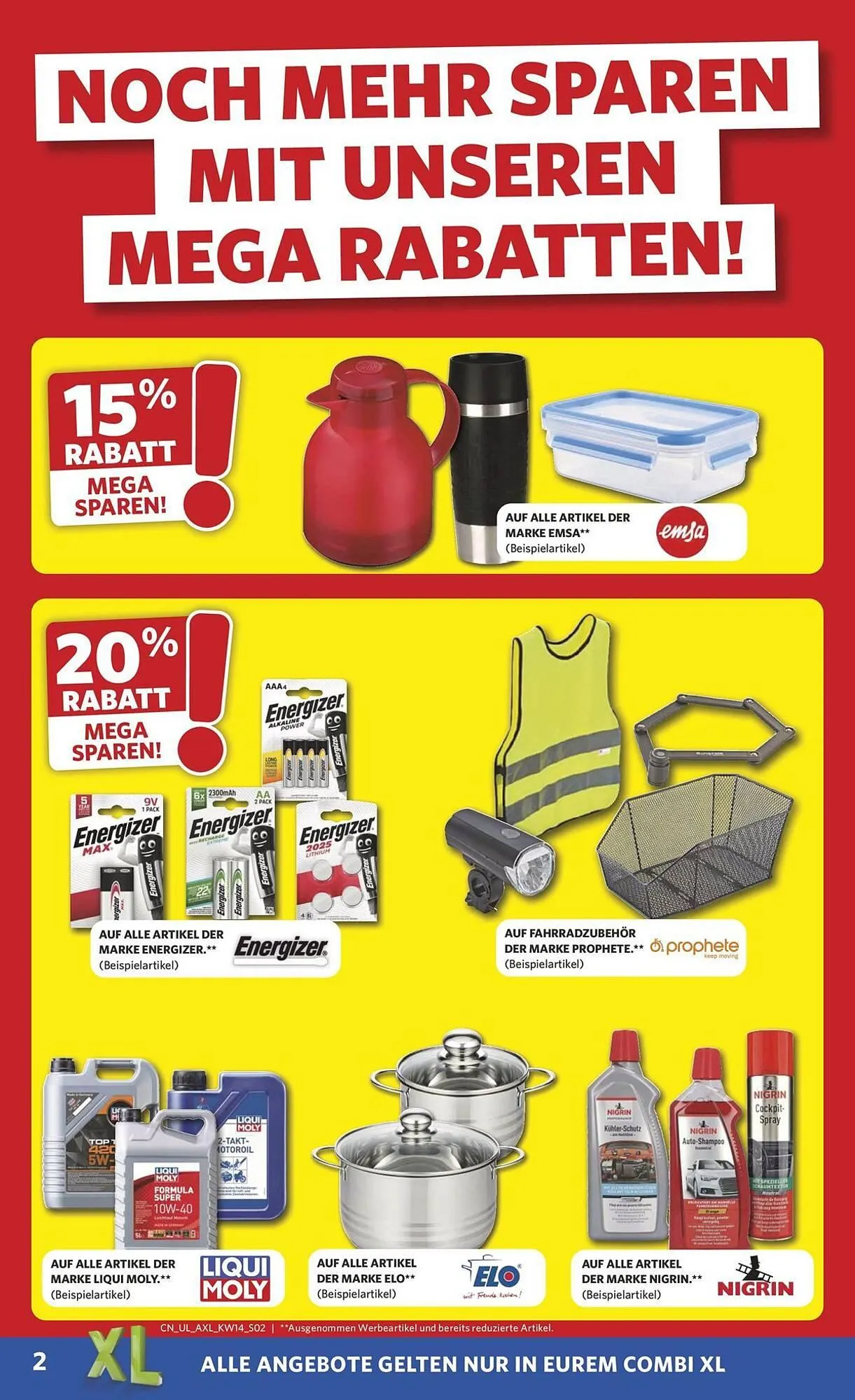 Combi Prospekt von 30. März bis 4. April 2026 - Prospekt seite 2