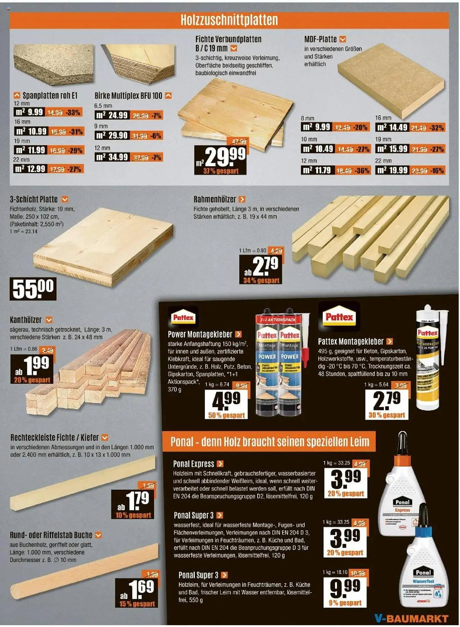 V Baumarkt Prospekt von 17. April bis 23. April 2025 - Prospekt seite 7