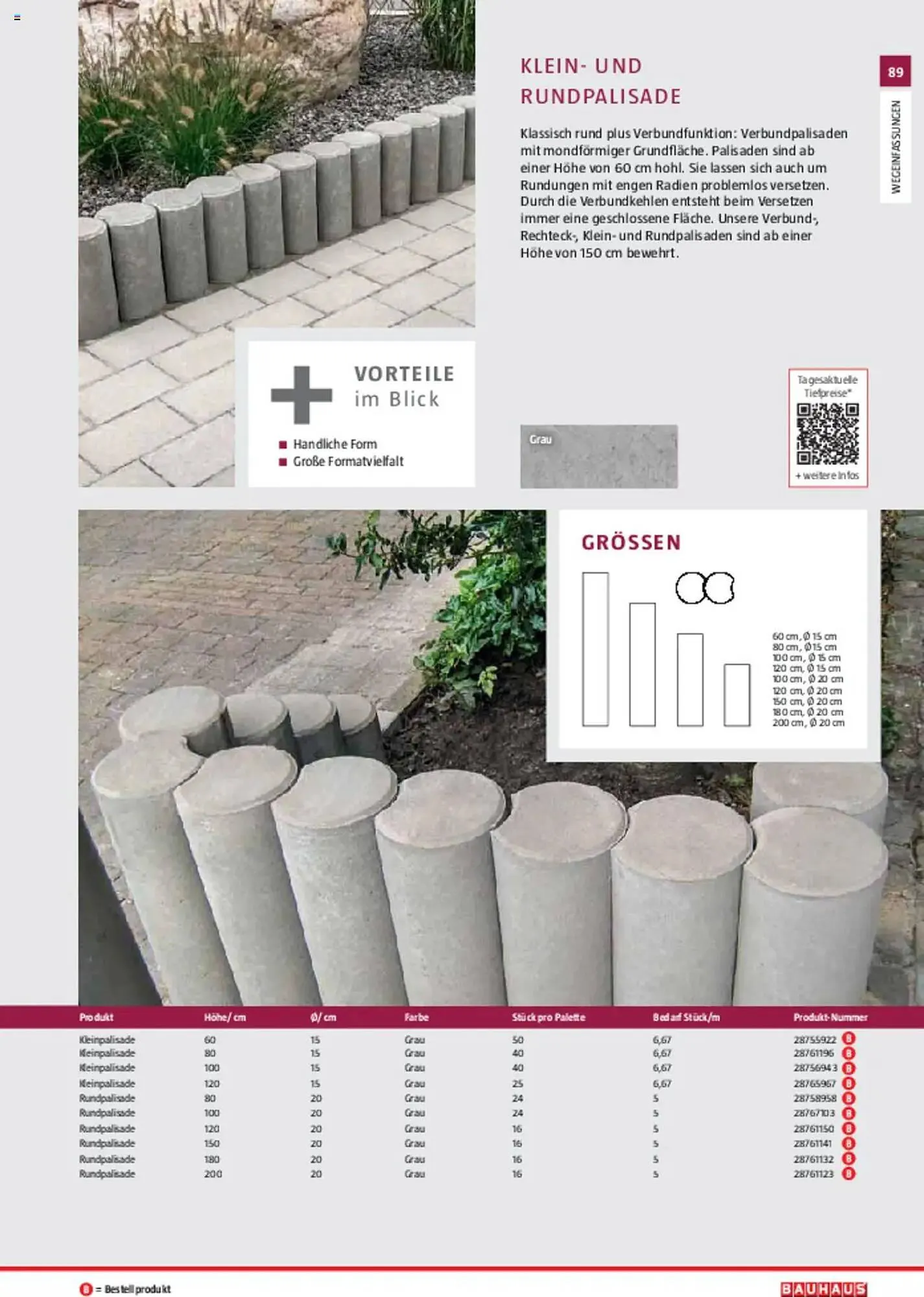 Bauhaus Prospekt von 10. März bis 30. Juni 2025 - Prospekt seite 89
