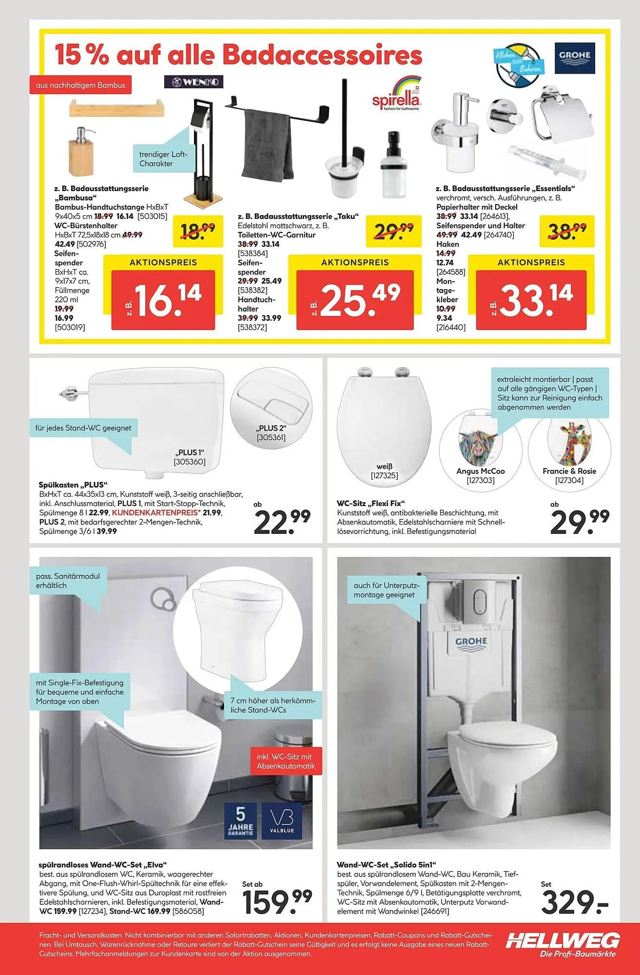 Hellweg Prospekt von 22. April bis 26. April 2025 - Prospekt seite 13