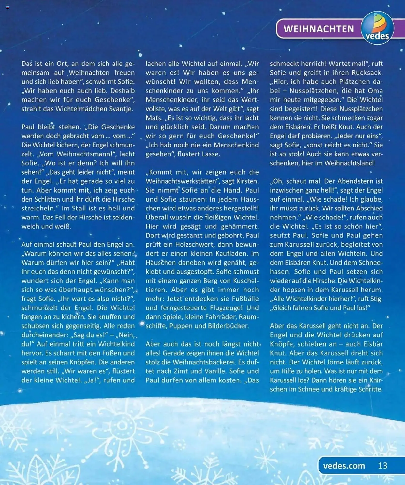 Vedes Prospekt von 29. September bis 6. Januar 2026 - Prospekt seite 13