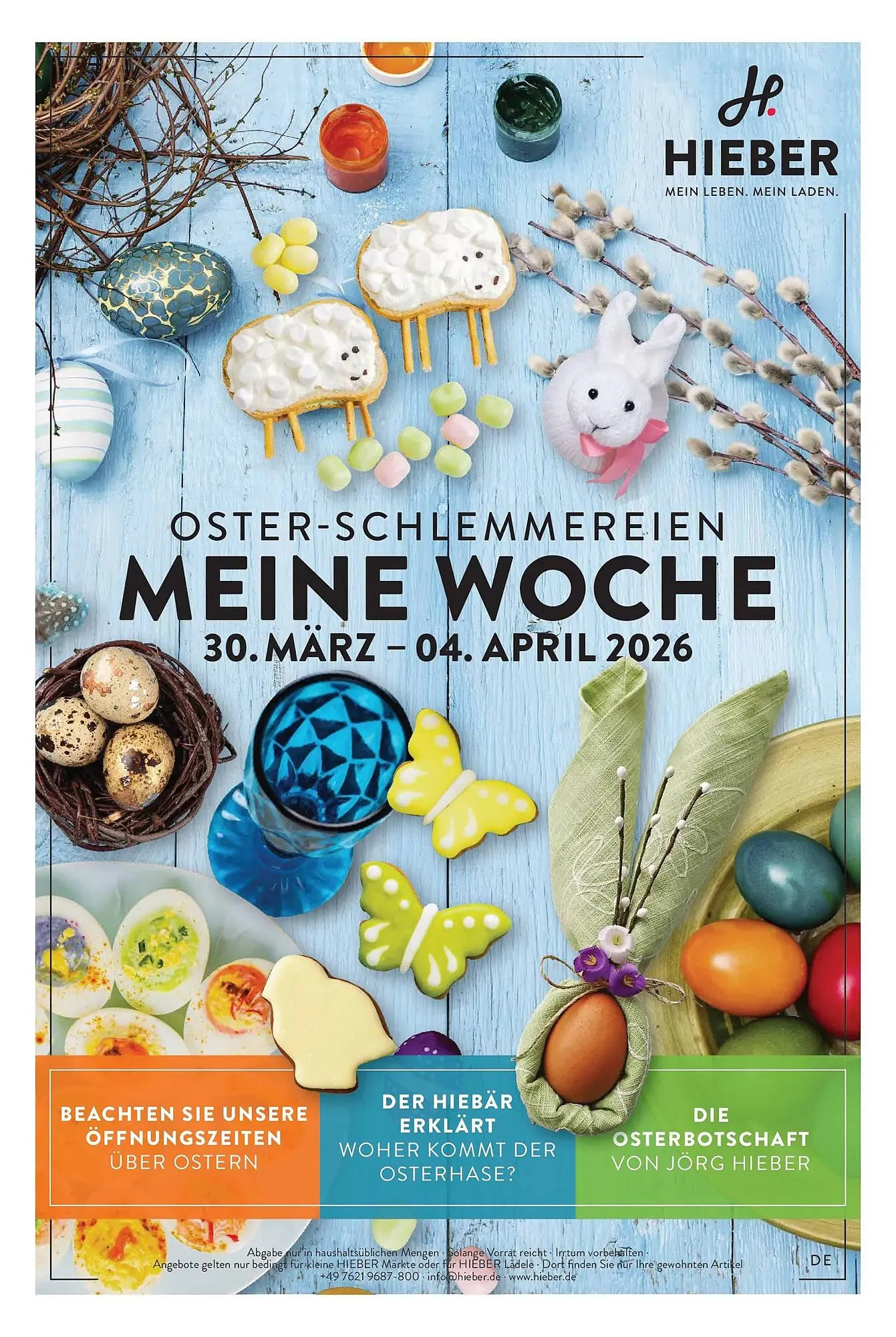 Hieber's Frische Center Prospekt von 29. März bis 4. April 2026 - Prospekt seite 1