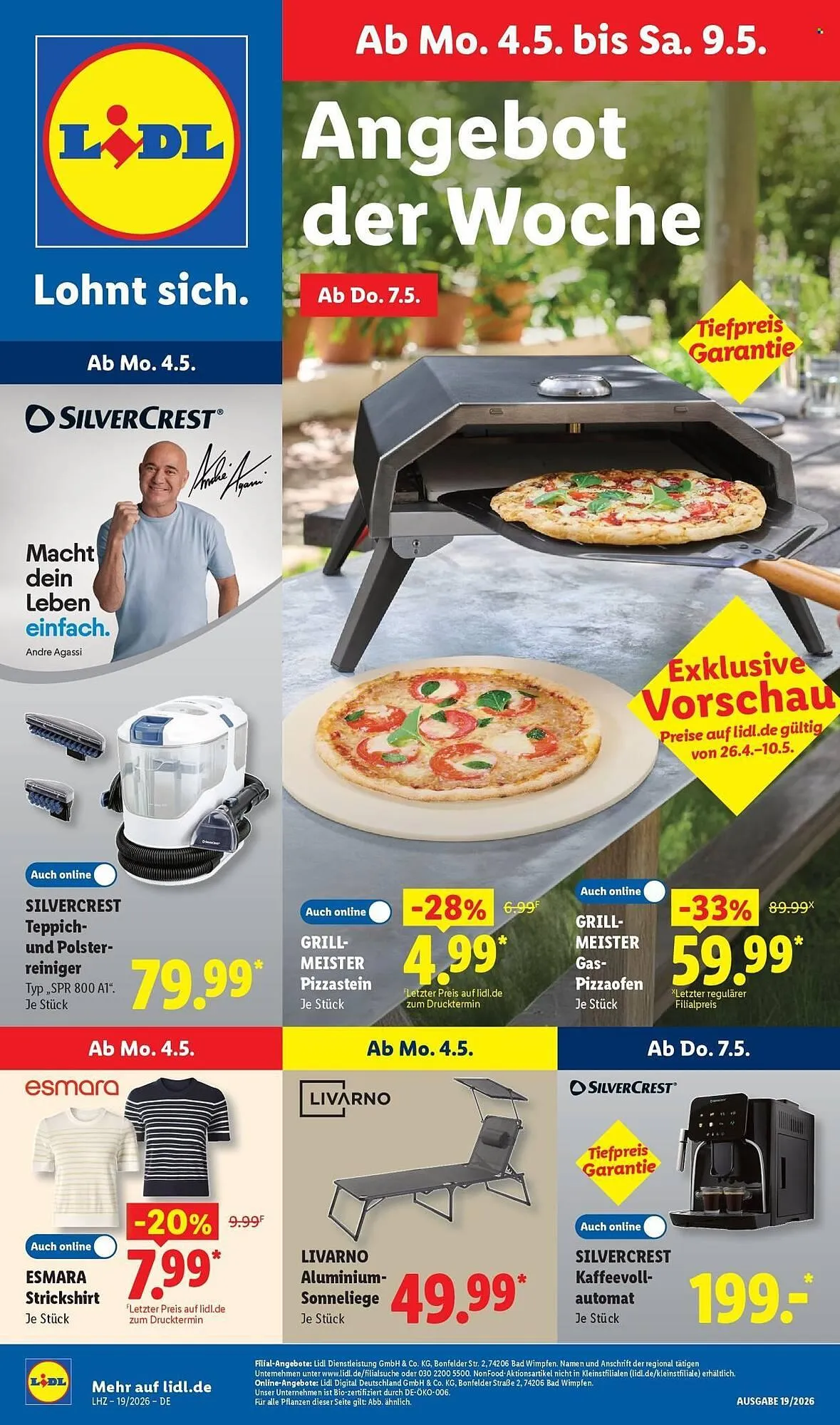 Lidl Prospekt von 4. Mai bis 9. Mai 2026 - Prospekt seite 1