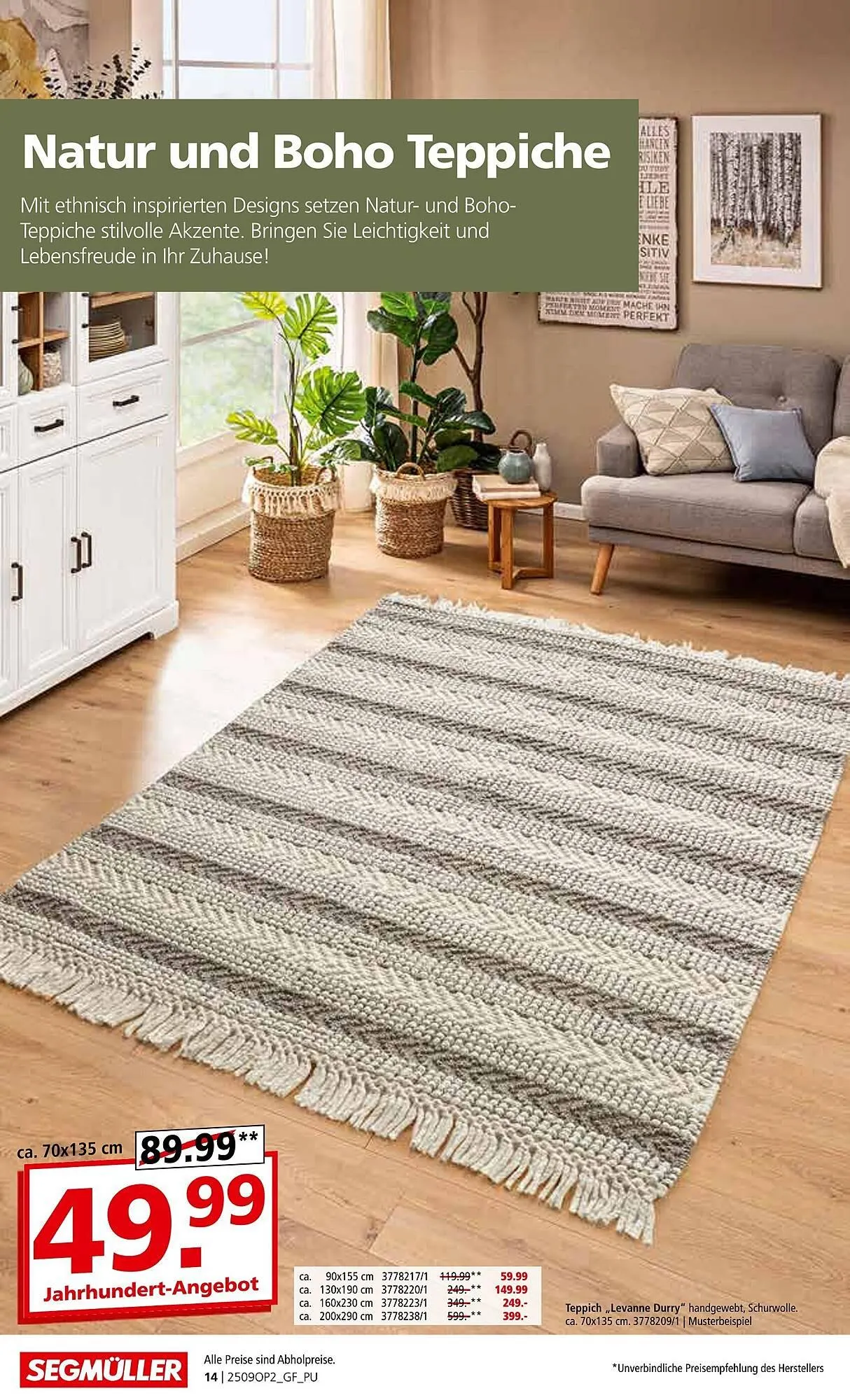 Segmüller Prospekt von 1. September bis 30. November 2025 - Prospekt seite 14