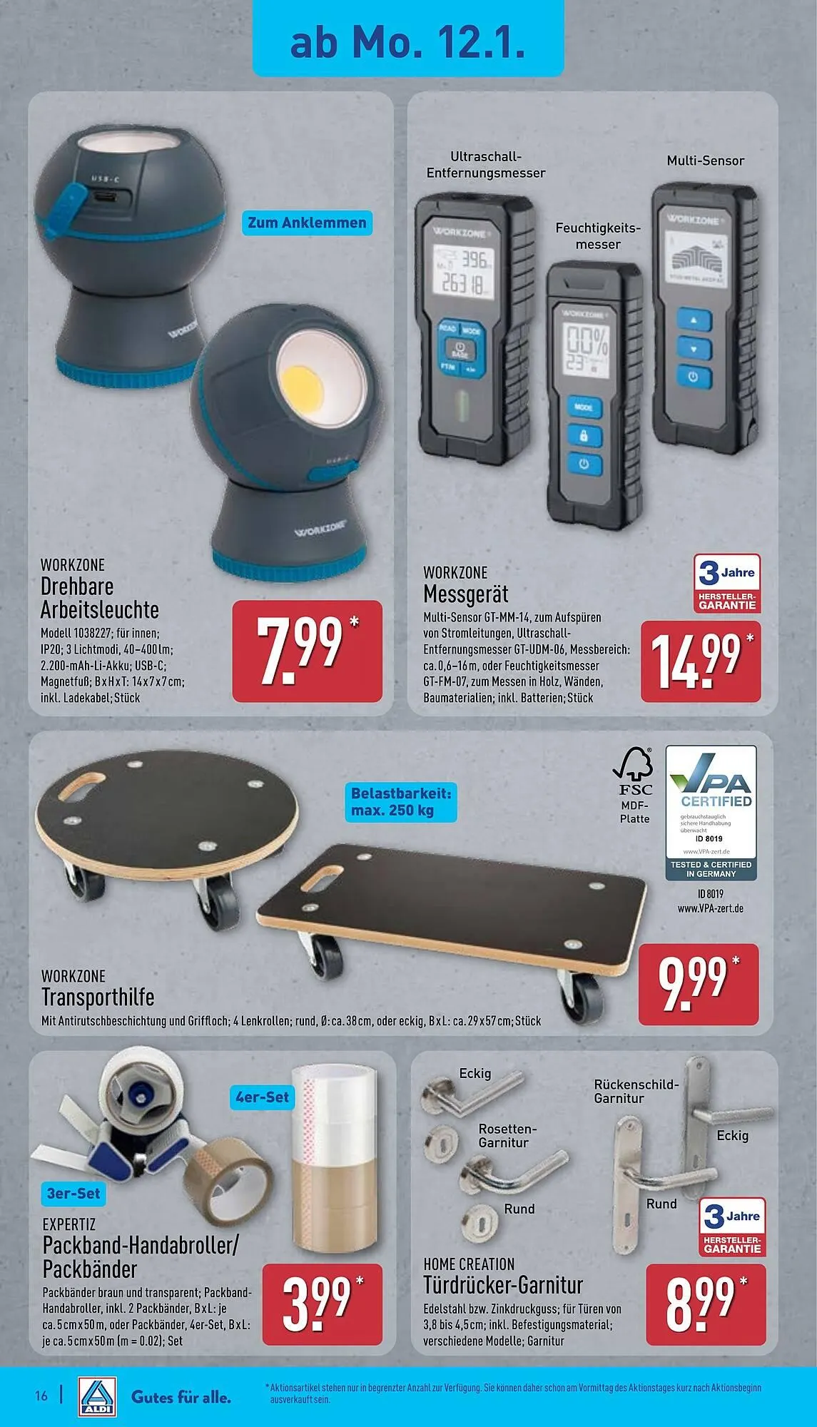 Aldi Nord Prospekt von 12. Januar bis 17. Januar 2026 - Prospekt seite 18