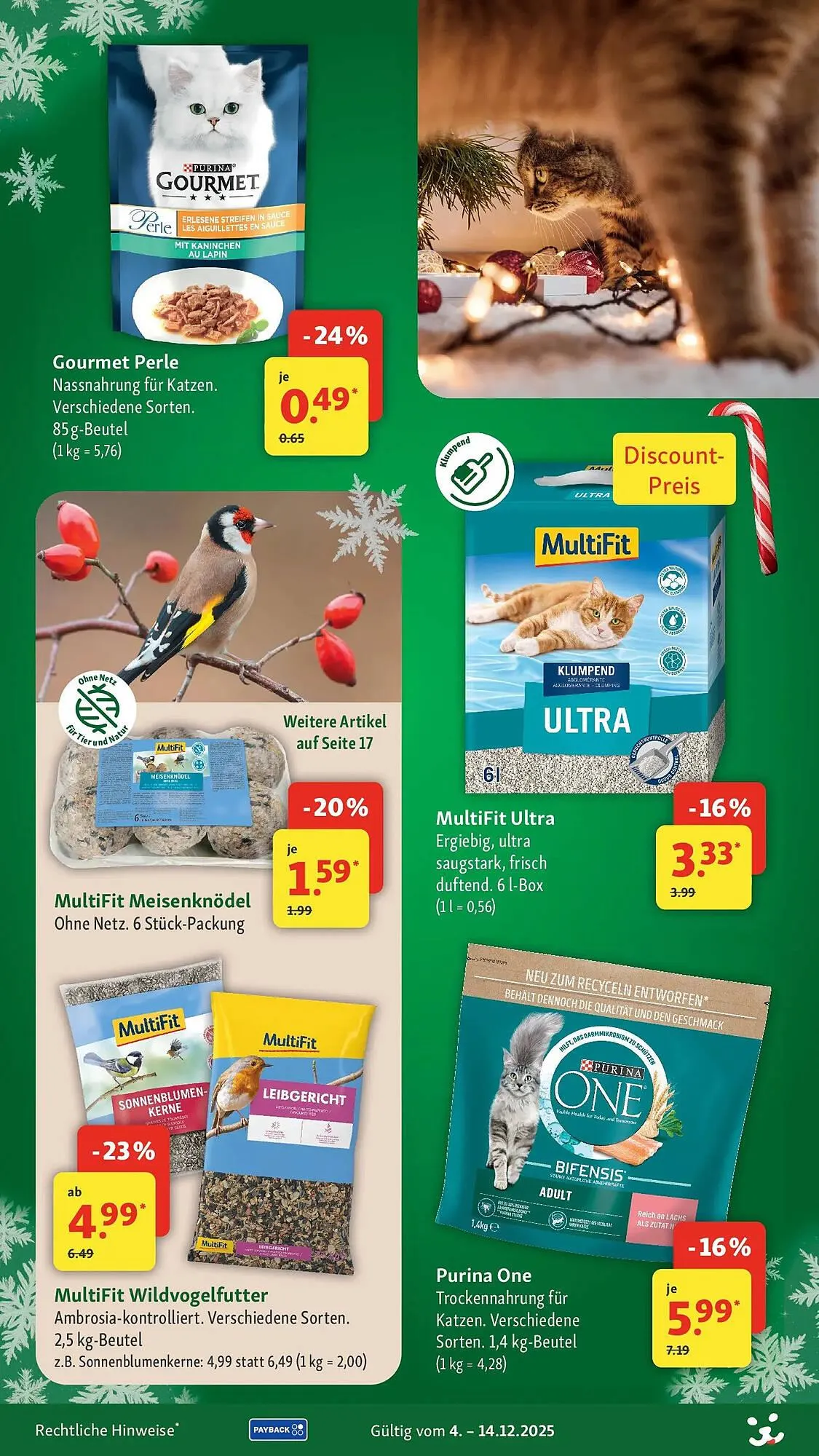 Fressnapf Prospekt von 3. Dezember bis 10. Dezember 2025 - Prospekt seite 2