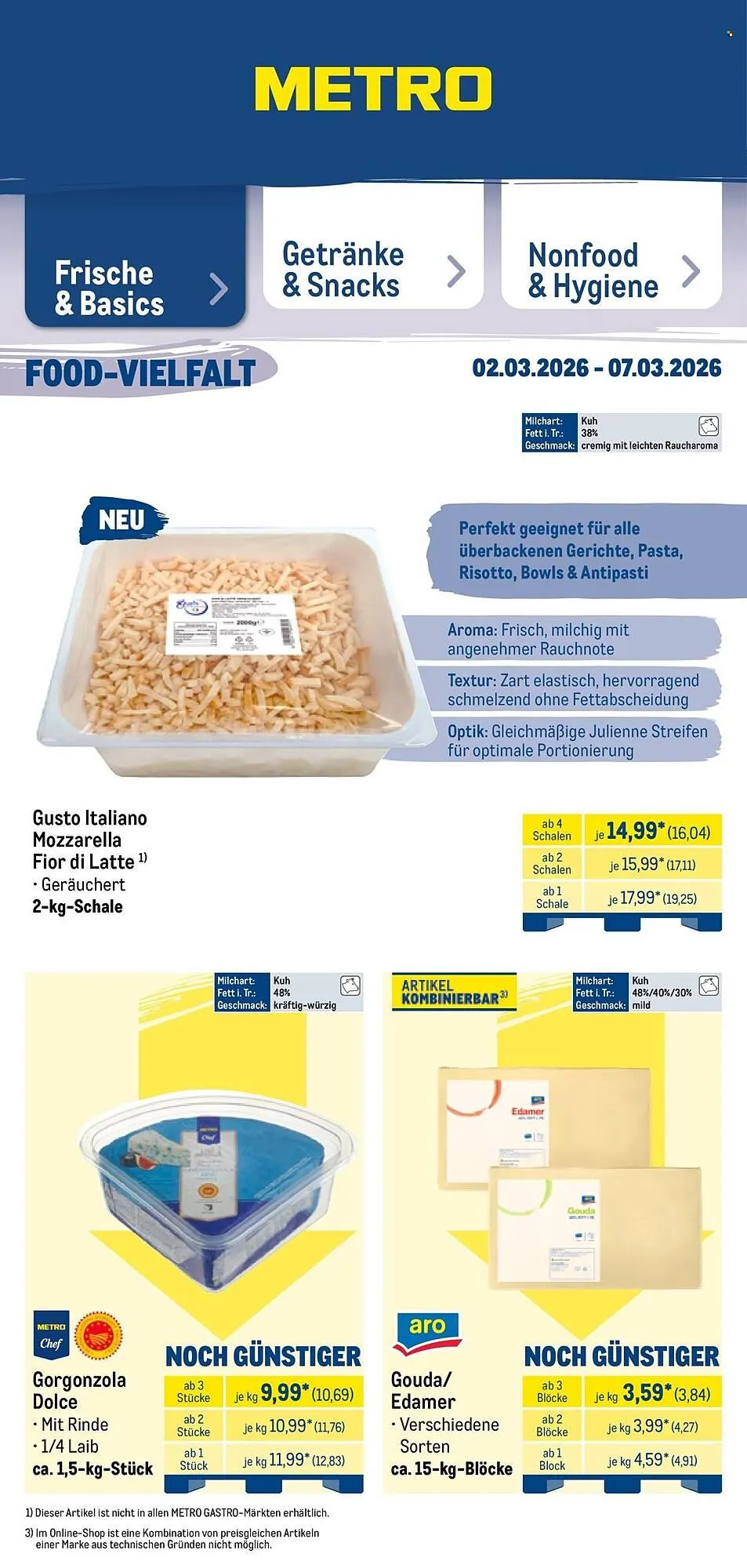 METRO Prospekt von 2. März bis 7. März 2026 - Prospekt seite 16