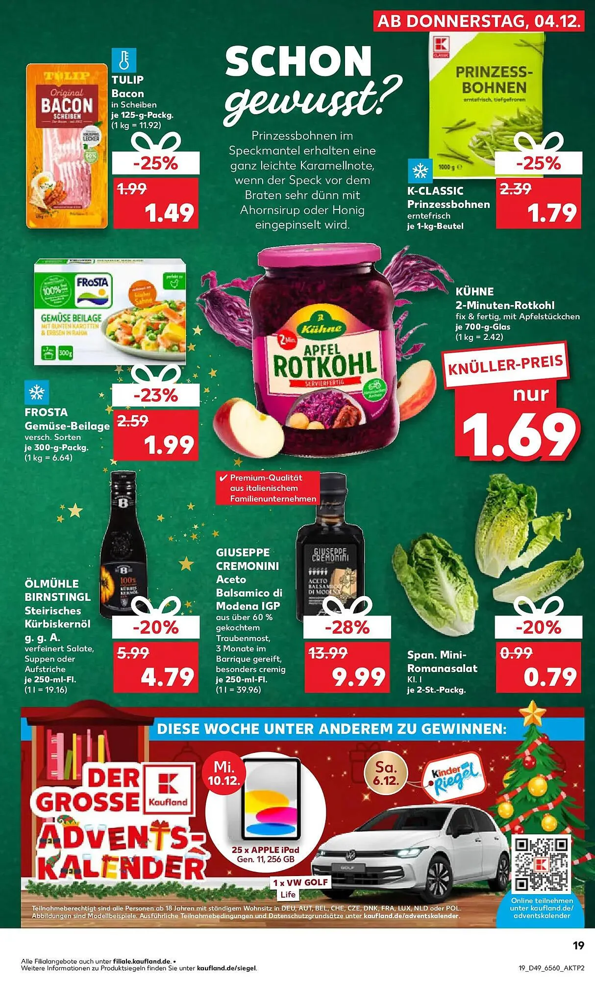 Kaufland Prospekt von 7. Dezember bis 10. Dezember 2025 - Prospekt seite 19