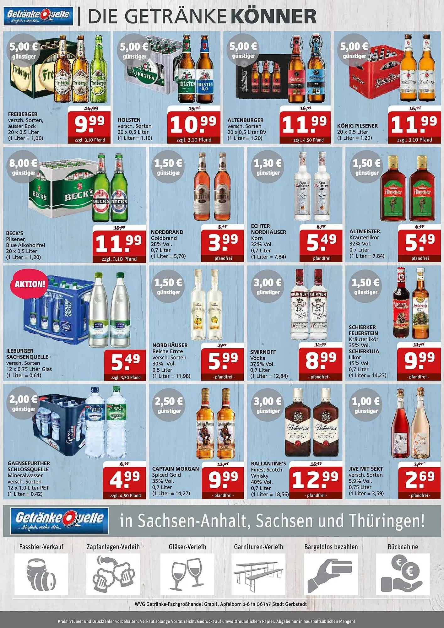 Getränke Quelle Prospekt von 23. November bis 6. Dezember 2025 - Prospekt seite 6