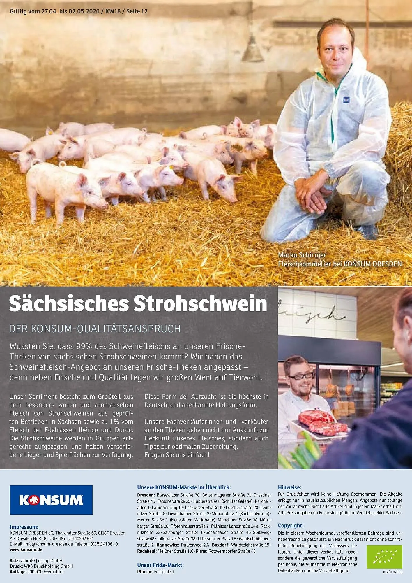 KONSUM Prospekt von 27. April bis 2. Mai 2026 - Prospekt seite 12