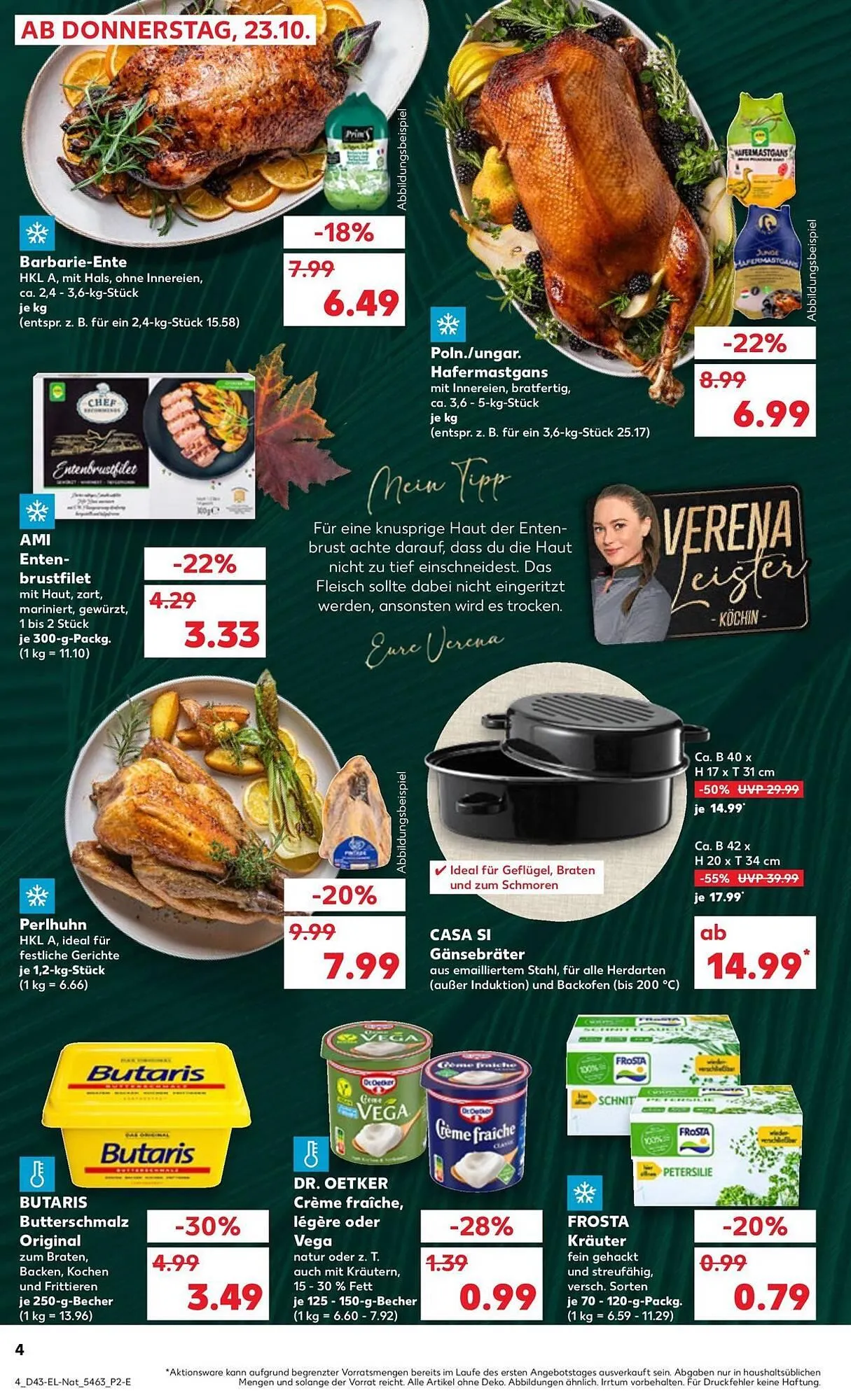 Kaufland Prospekt von 23. Oktober bis 29. Oktober 2025 - Prospekt seite 4