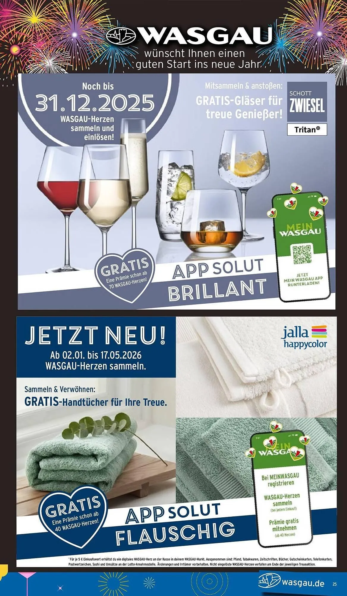 Wasgau Prospekt von 29. Dezember bis 3. Januar 2026 - Prospekt seite 25