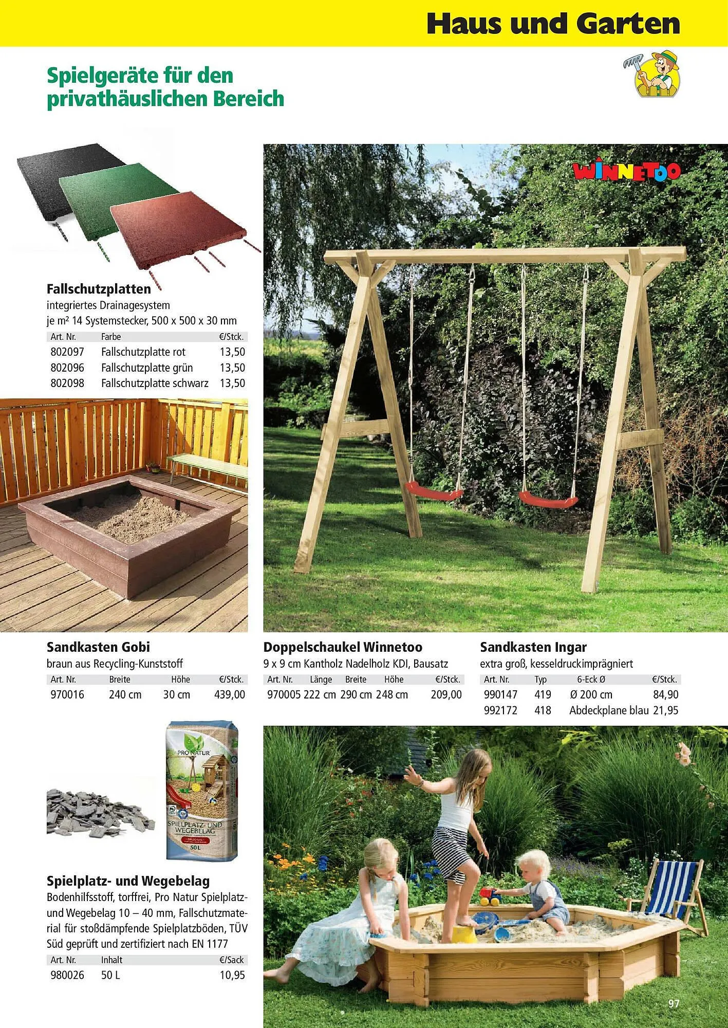 Holz Possling Prospekt von 31. März bis 30. Juni 2025 - Prospekt seite 97