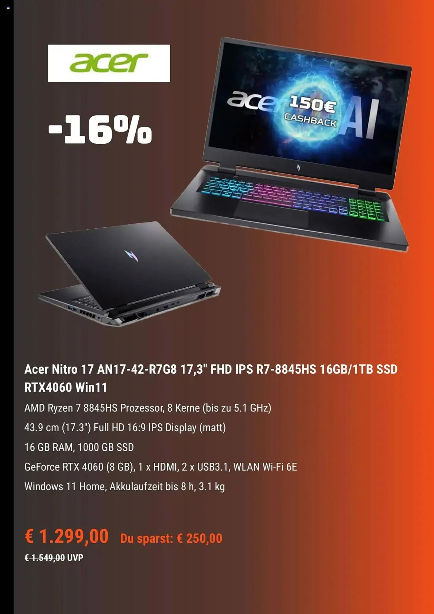 Cyberport Prospekt von 1. Mai bis 7. Mai 2025 - Prospekt seite 2