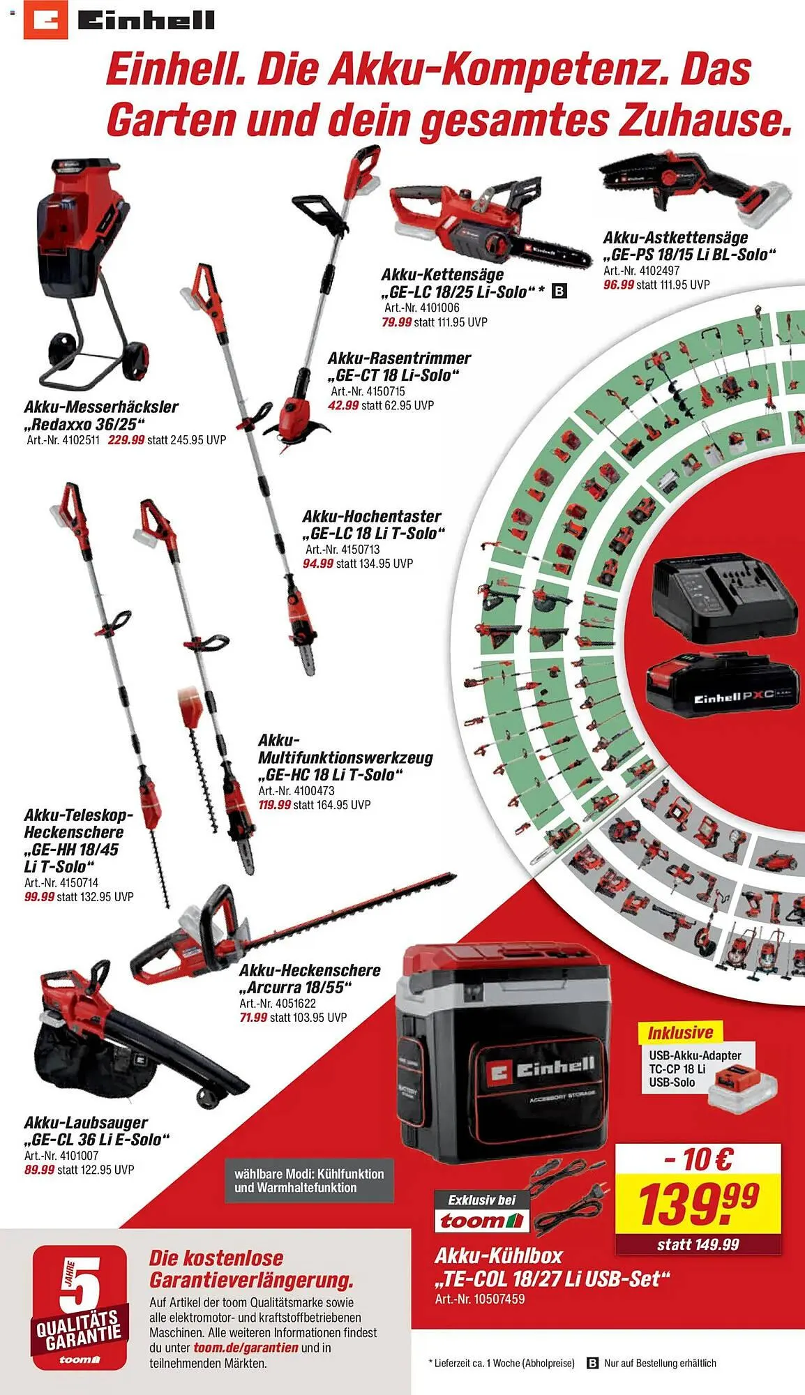 Toom Baumarkt Prospekt von 25. April bis 1. Mai 2026 - Prospekt seite 20