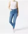Jeans mit Waschungseffekten Janina, Skinny-fit, High-waist
