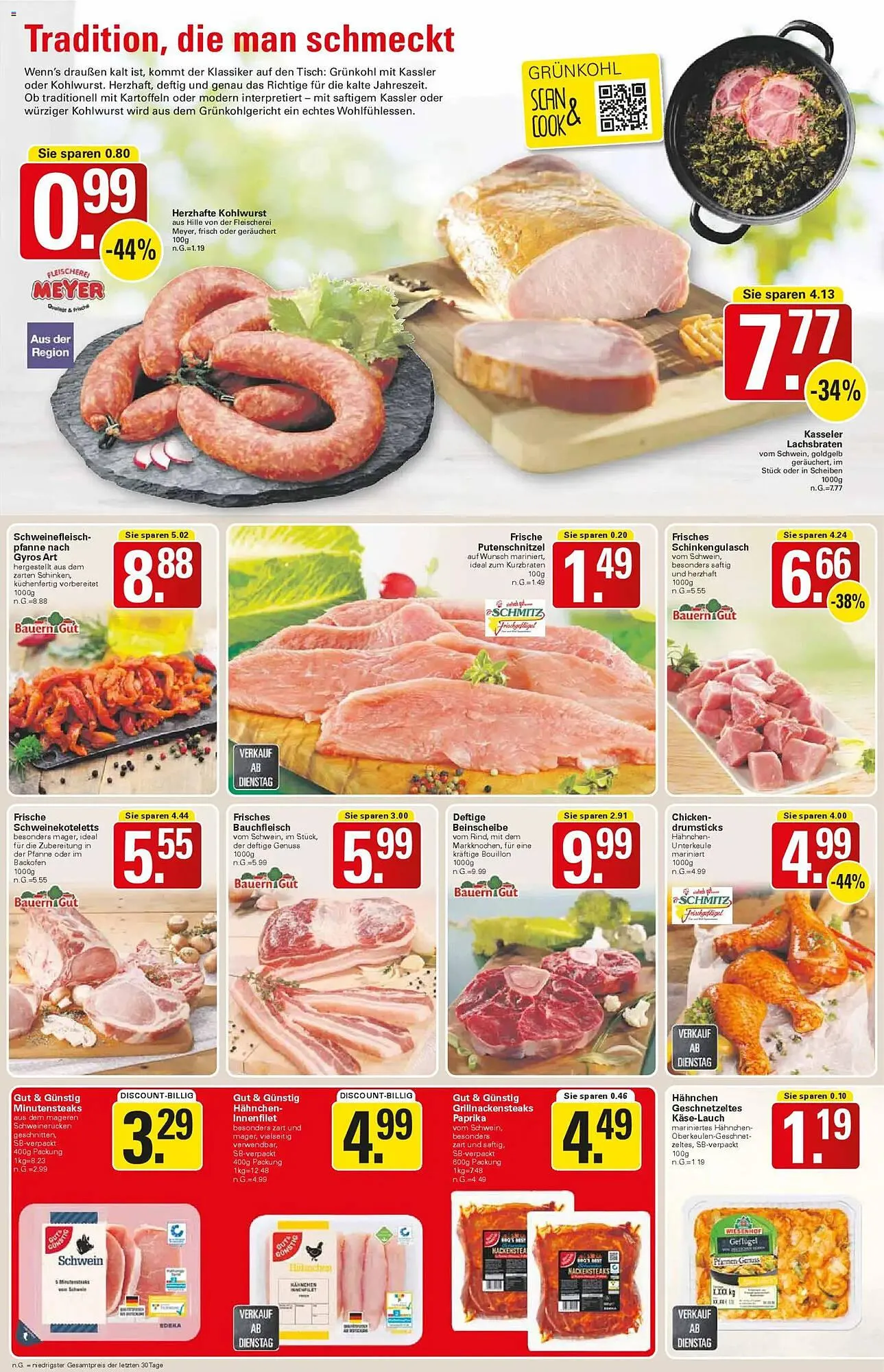 WEZ Prospekt von 9. Februar bis 14. Februar 2026 - Prospekt seite 4