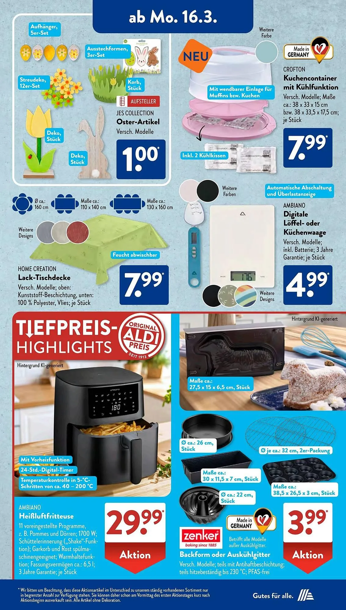 Aldi Süd Prospekt von 16. März bis 22. März 2026 - Prospekt seite 2