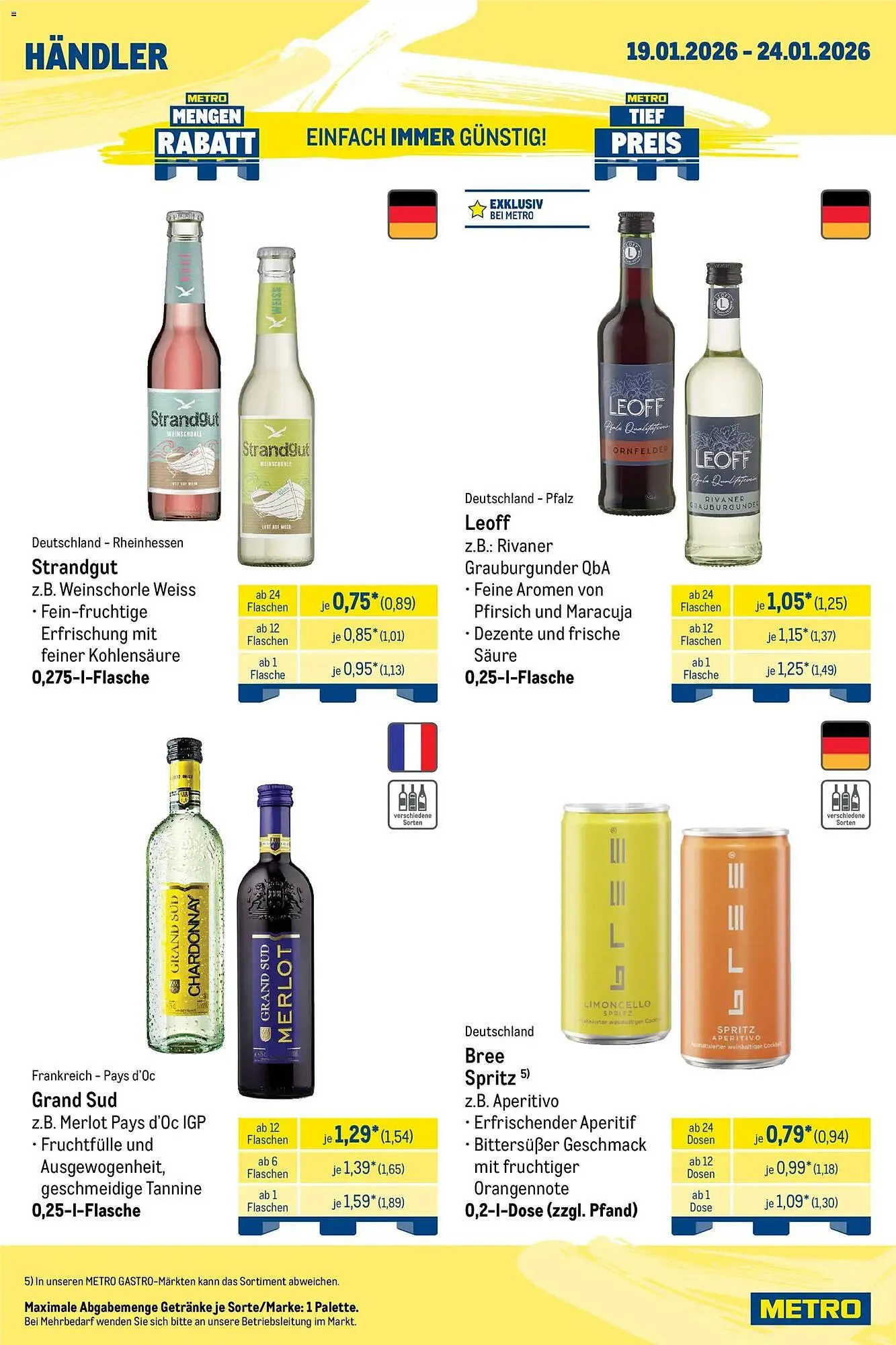 METRO Prospekt von 19. Januar bis 24. Januar 2026 - Prospekt seite 6